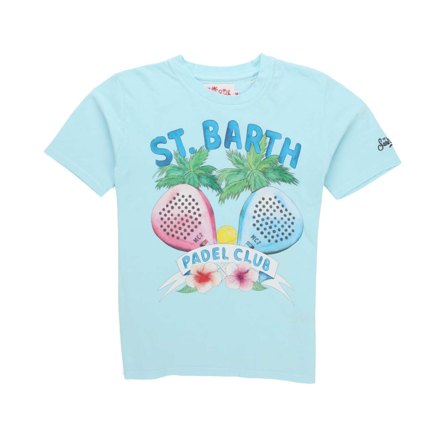 T-SHIRT PADEL CLUB CELESTE BAMBINO E TEEN - annameglio.com abbigliamento moda