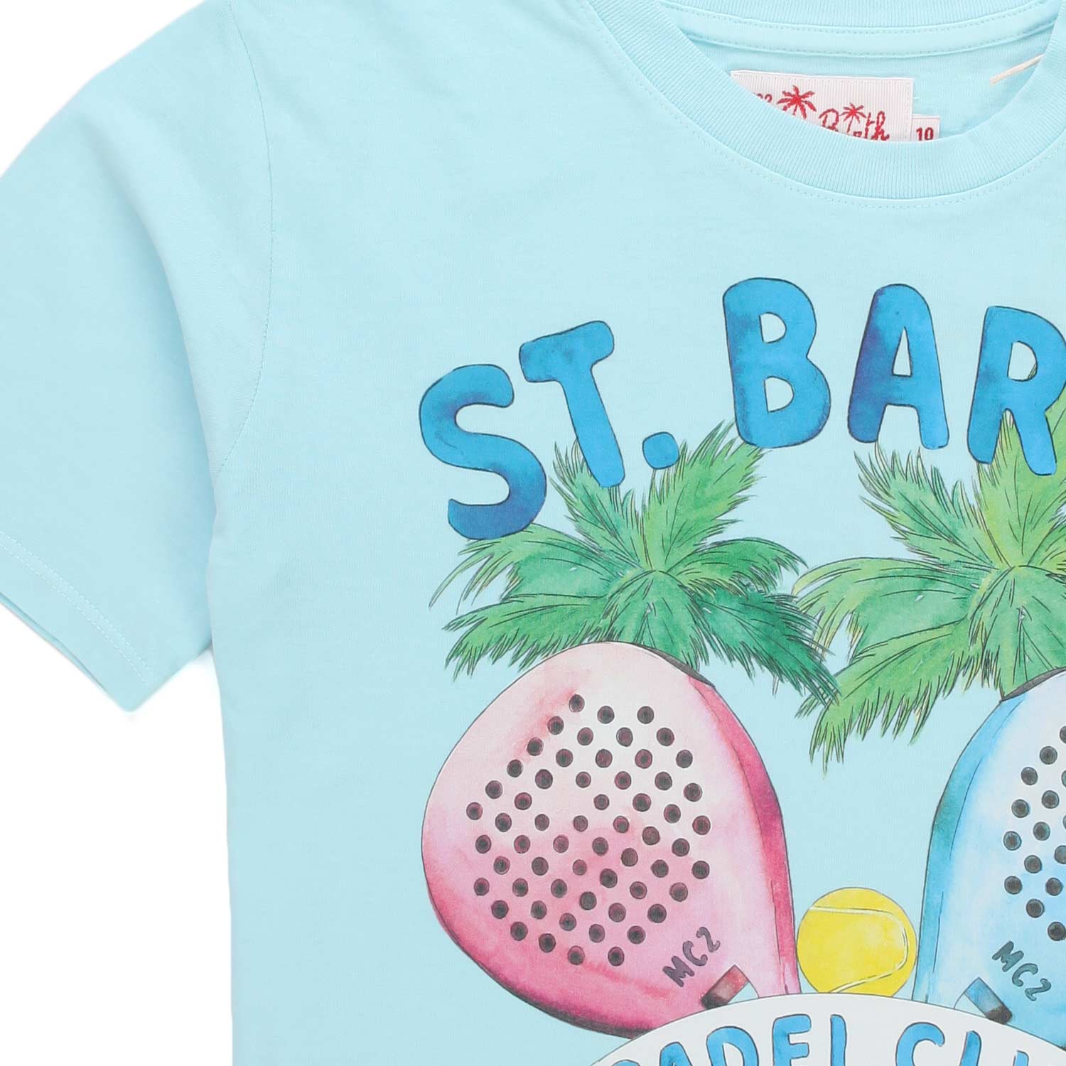 T-SHIRT PADEL CLUB CELESTE BAMBINO E TEEN - annameglio.com abbigliamento moda