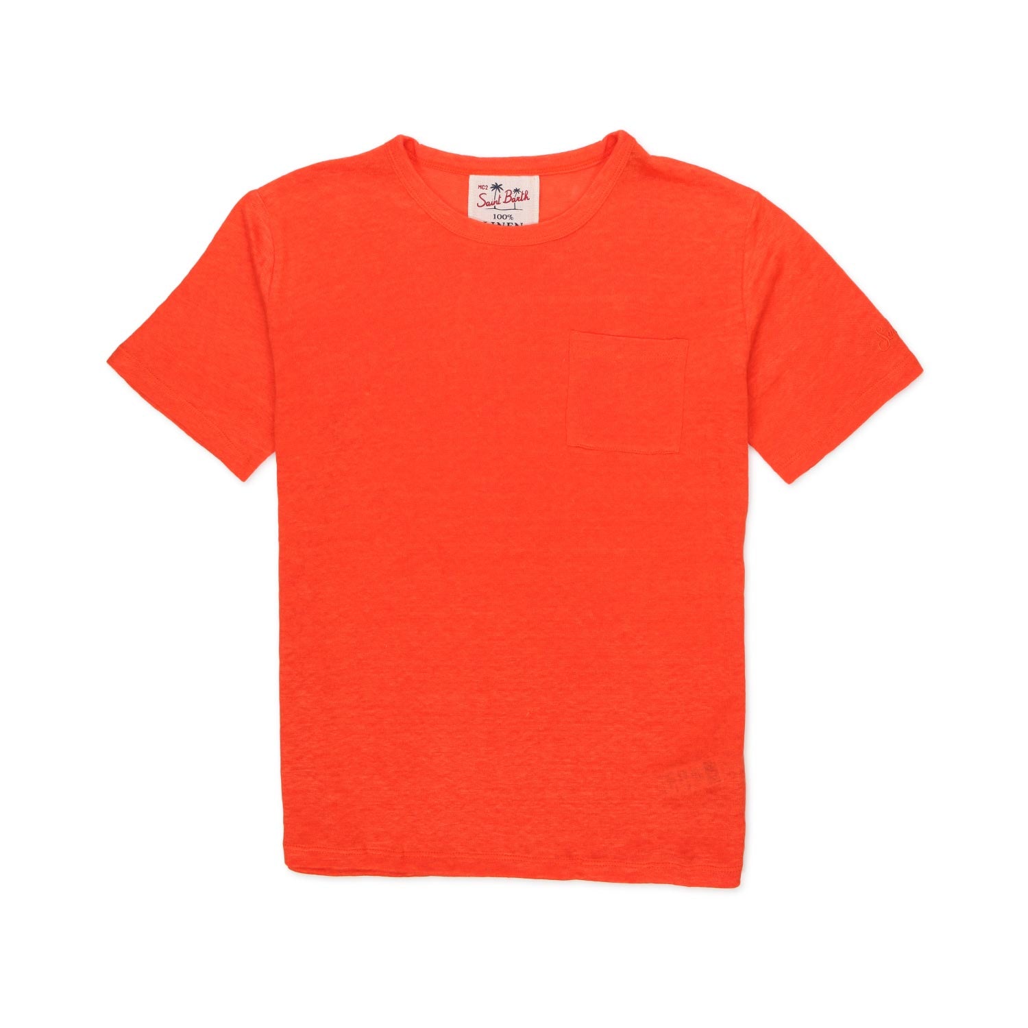T-SHIRT DI LINO ARANCIONE BAMBINO E TEEN - annameglio.com abbigliamento moda