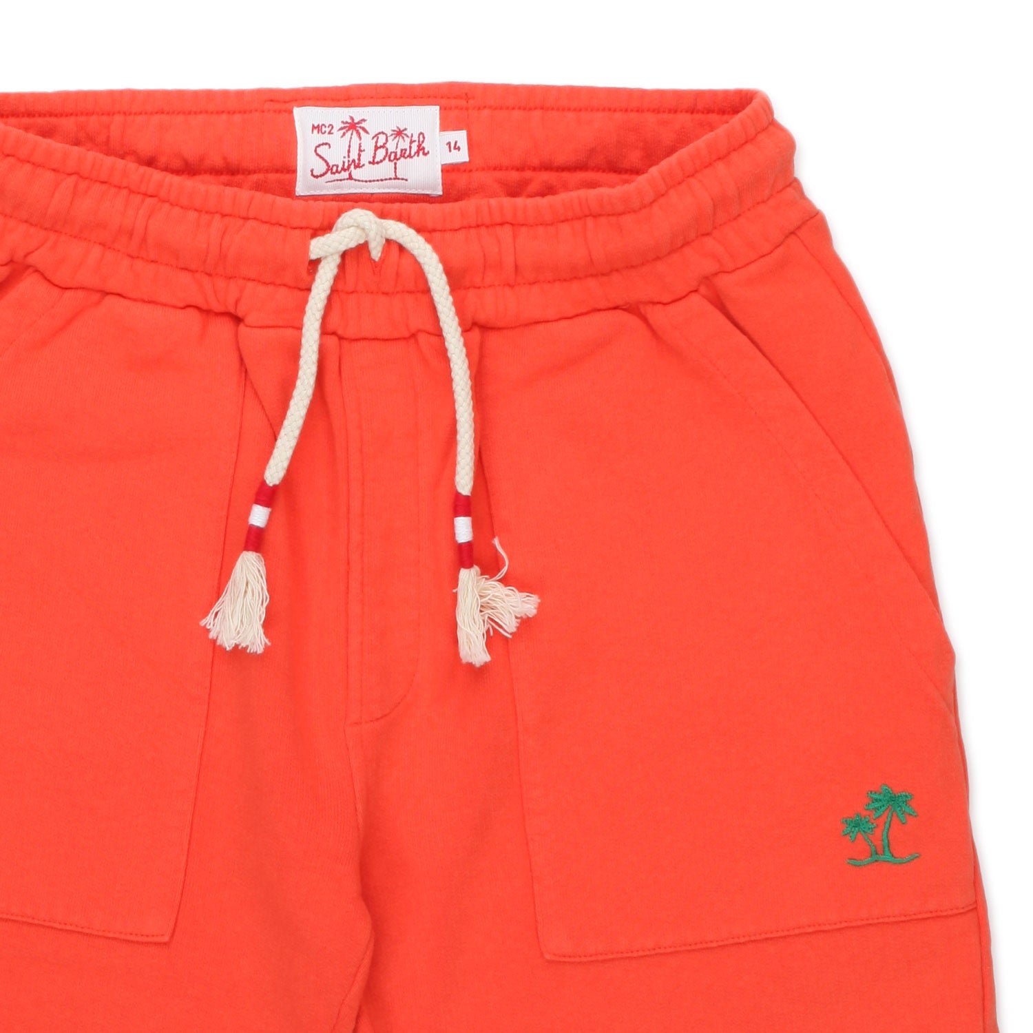 SHORTS IN FELPA ARANCIONE BAMBINO E TEEN - annameglio.com abbigliamento moda