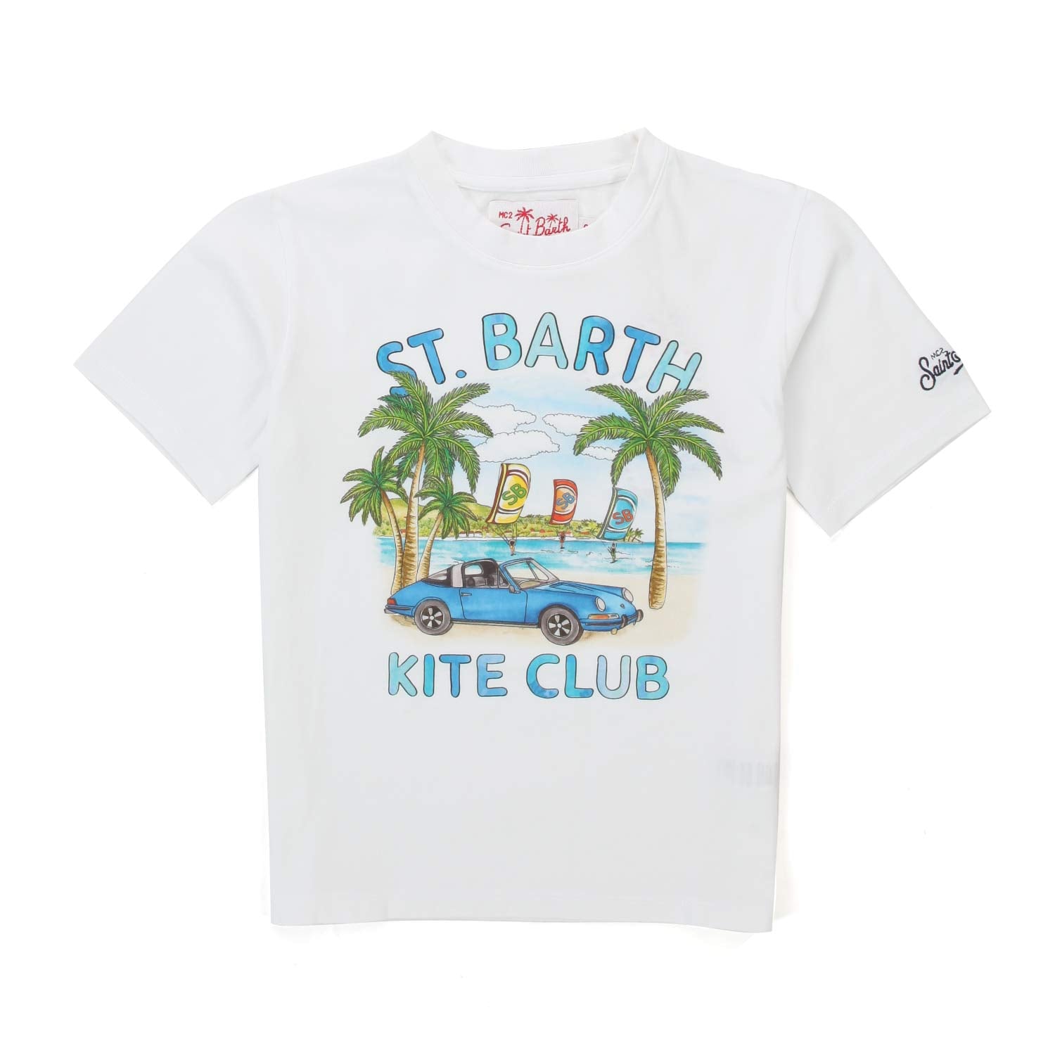 T-SHIRT KITE CLUB BIANCA BAMBINO E TEEN - annameglio.com abbigliamento moda