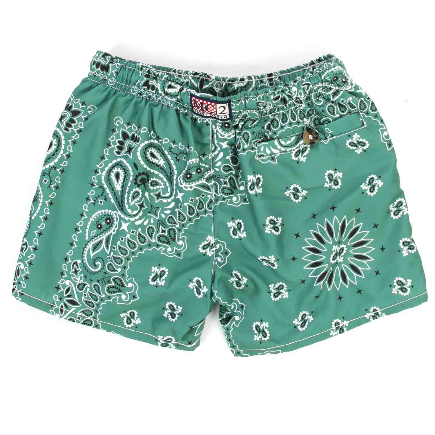 COSTUME BOXER VERDE BANDANA BAMBINO E TEEN - annameglio.com abbigliamento moda