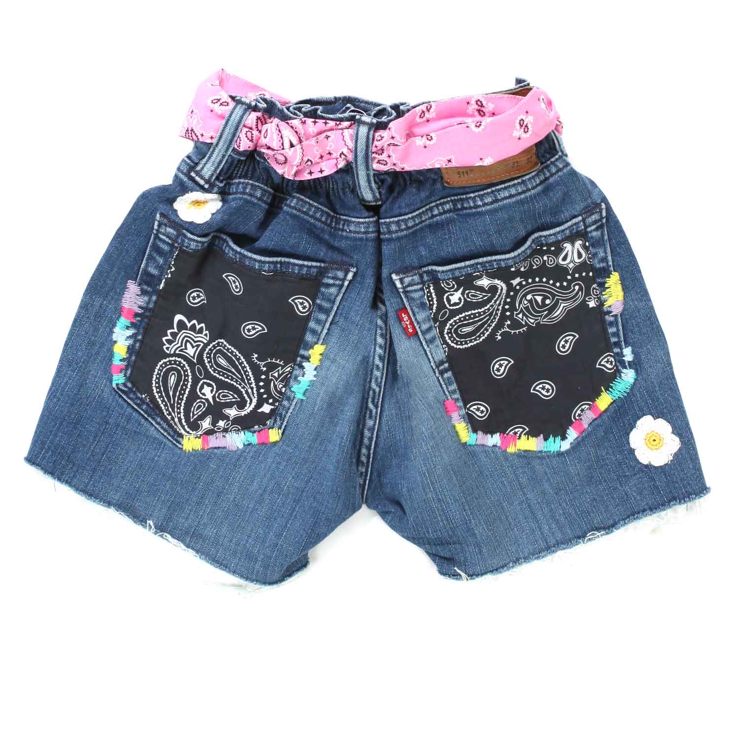 SHORTS DI JEANS CON CINTURA ROSA BAMBINA E TEEN - annameglio.com abbigliamento moda