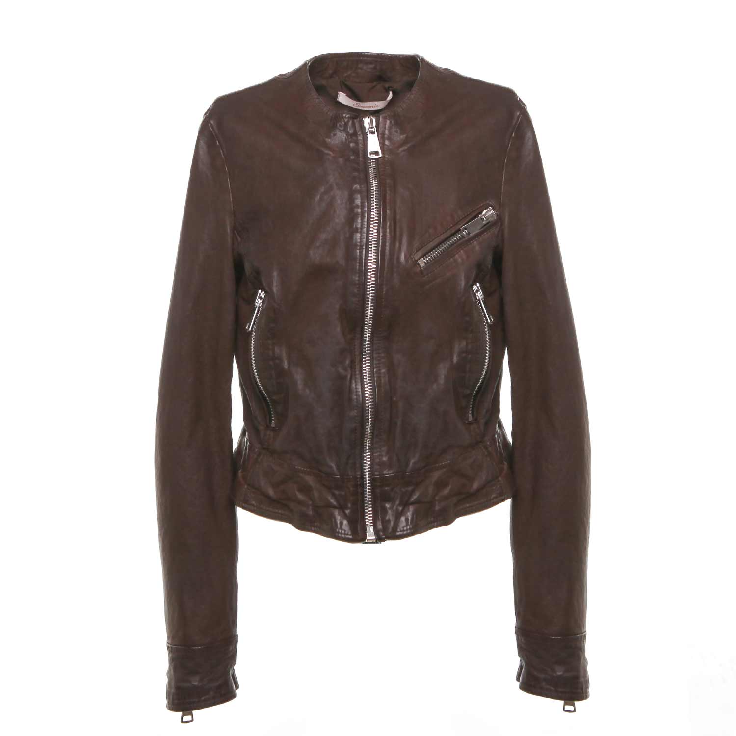 GIUBBINO BIKER TESTA DI MORO DONNA E TEEN - annameglio.com abbigliamento moda