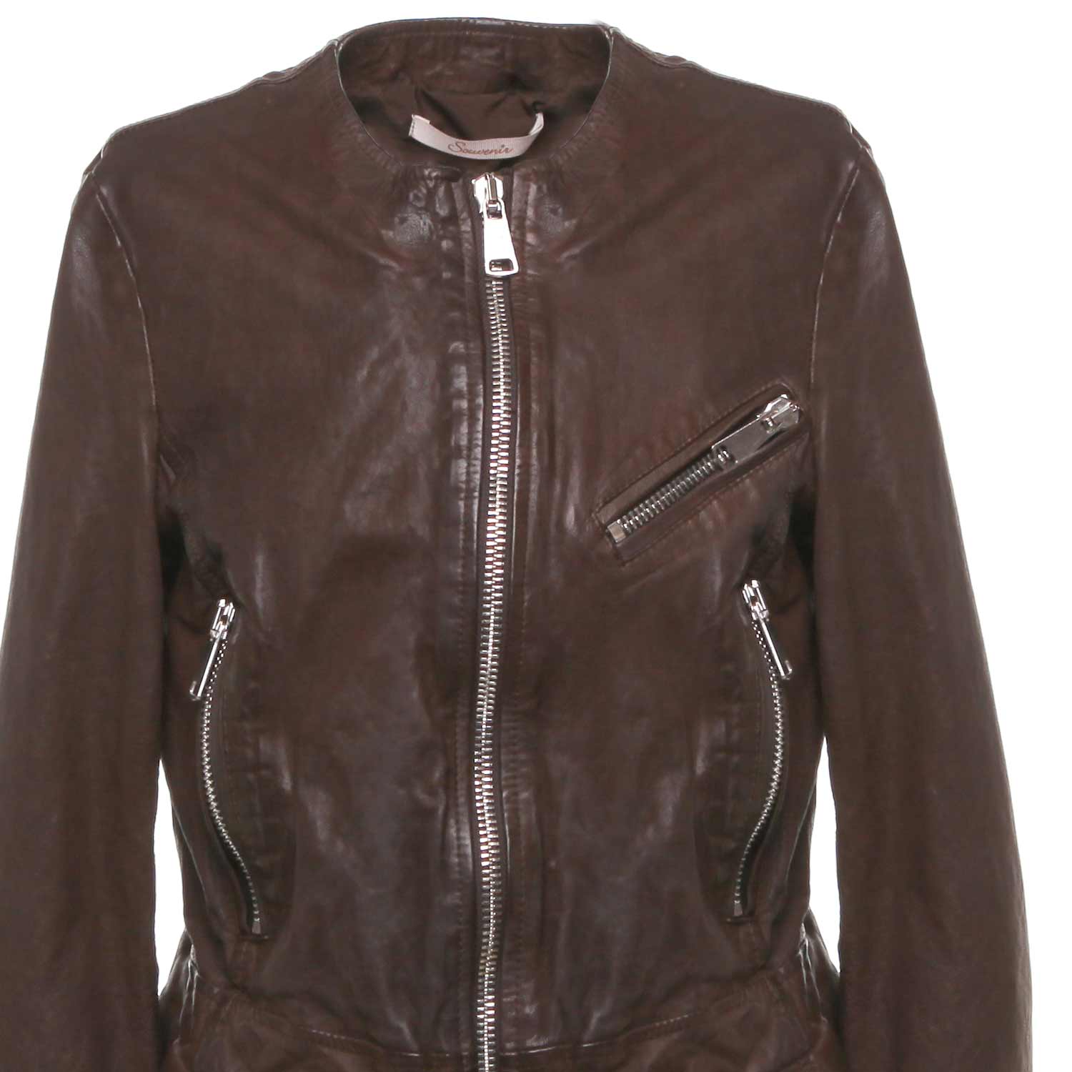 GIUBBINO BIKER TESTA DI MORO DONNA E TEEN - annameglio.com abbigliamento moda