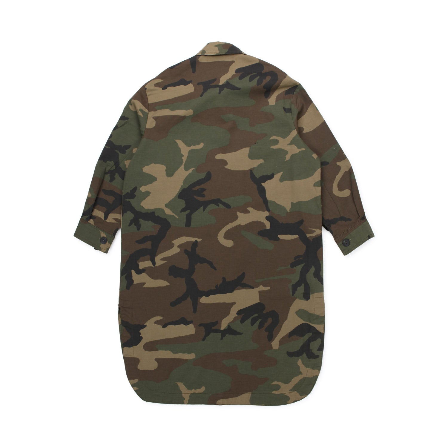 MAXI CAMICIA VERDE CAMOUFLAGE BAMBINA E TEEN - annameglio.com abbigliamento moda