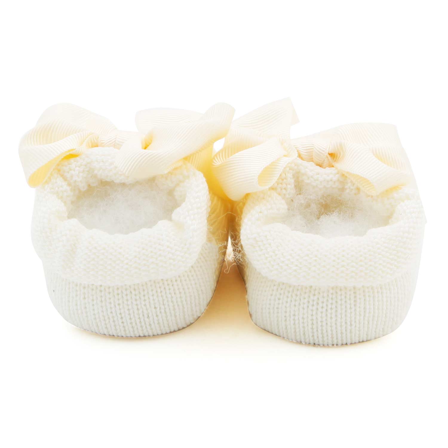 SCARPINE DA CULLA COLOR BURRO NEONATA - annameglio.com abbigliamento moda