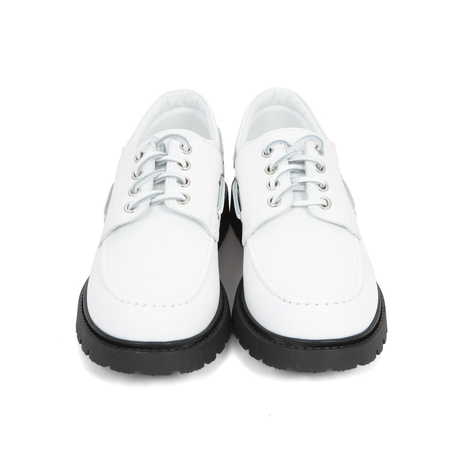 SCARPA UNISEX DA BARCA BIANCA E NERA TEENAGER - annameglio.com abbigliamento moda