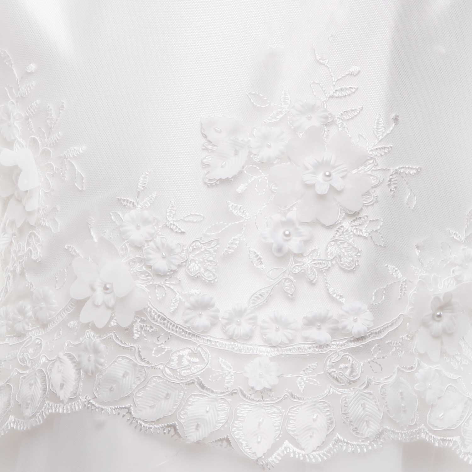 ABITO CERIMONIA BIANCO CON RICAMI BAMBINA TEEN - annameglio.com abbigliamento moda