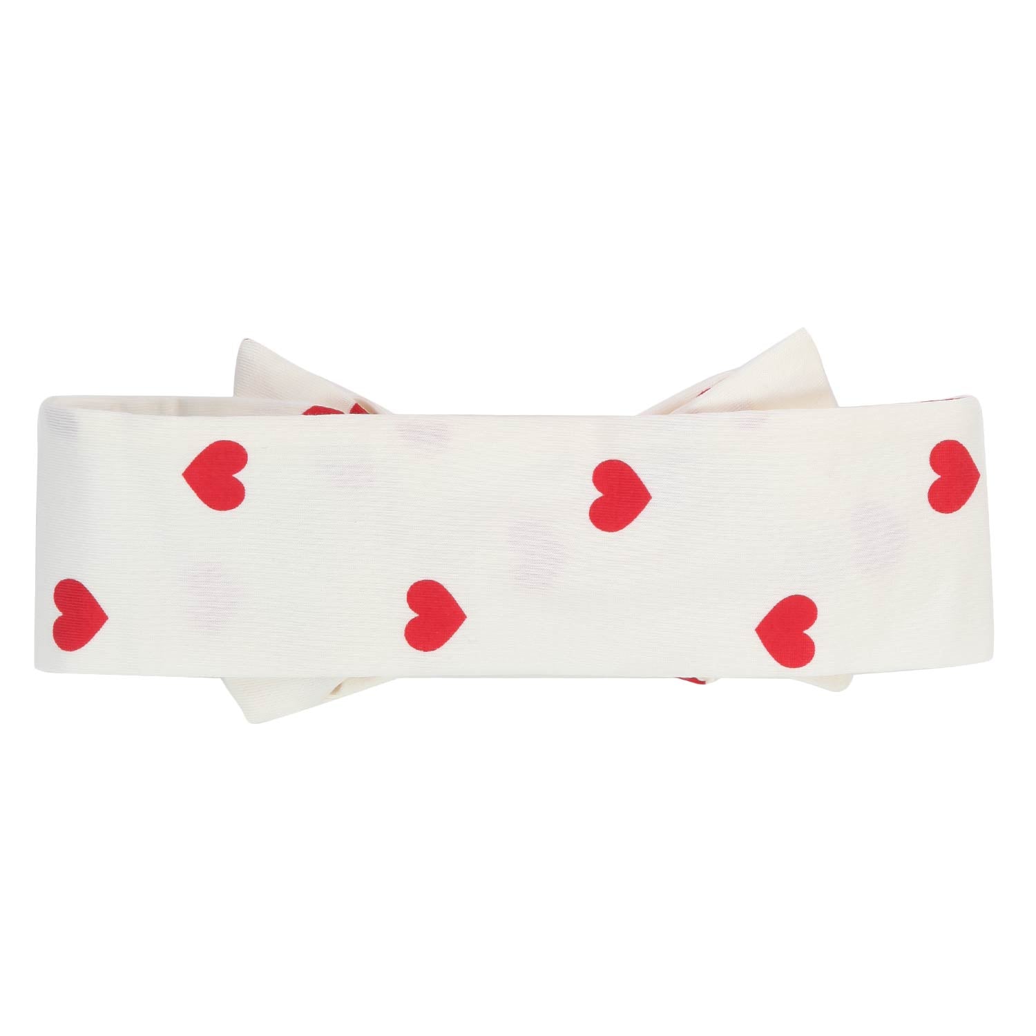 FASCIA BIANCA CON CUORI ROSSI BAMBINA E TEEN - annameglio.com abbigliamento moda