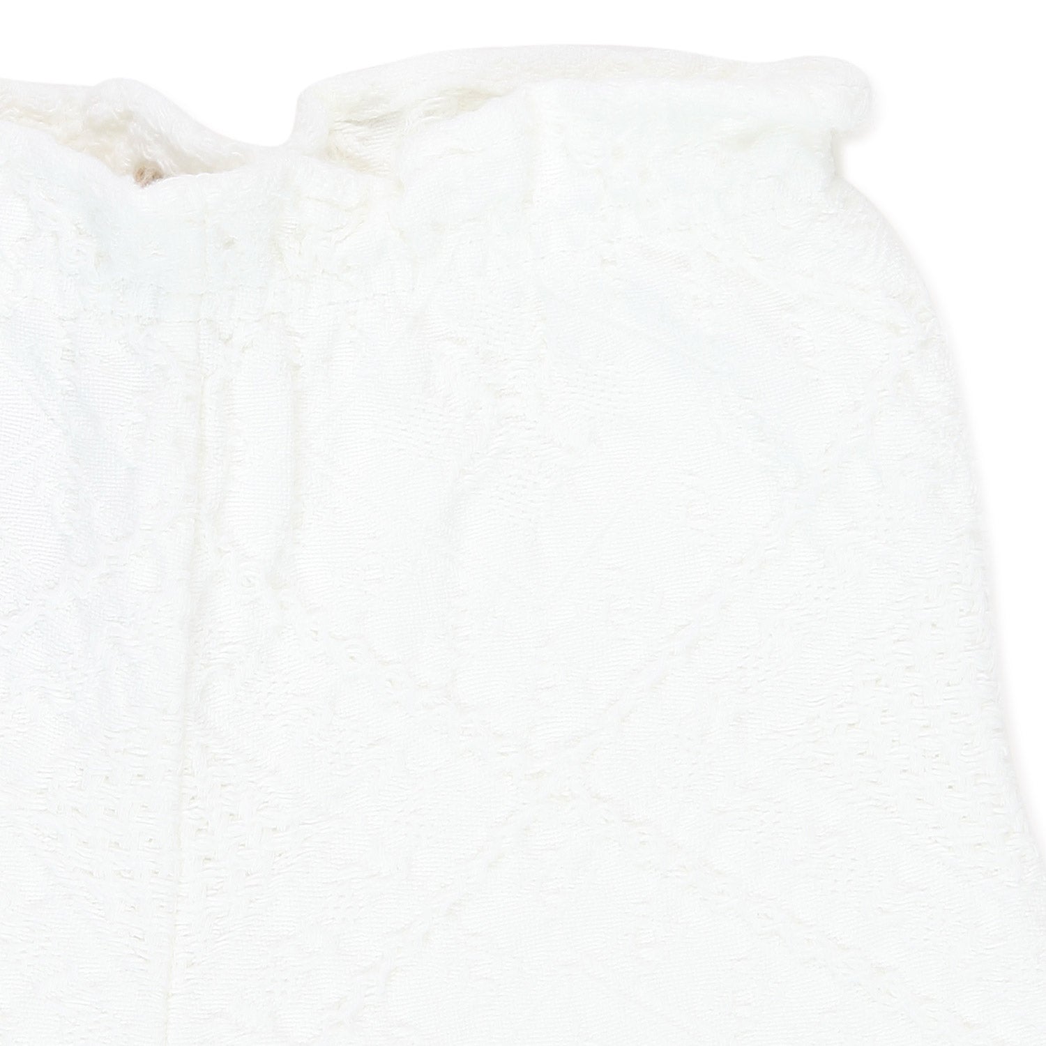 MINI BERMUDA BIANCO RICAMATO BEBÈ - annameglio.com abbigliamento moda