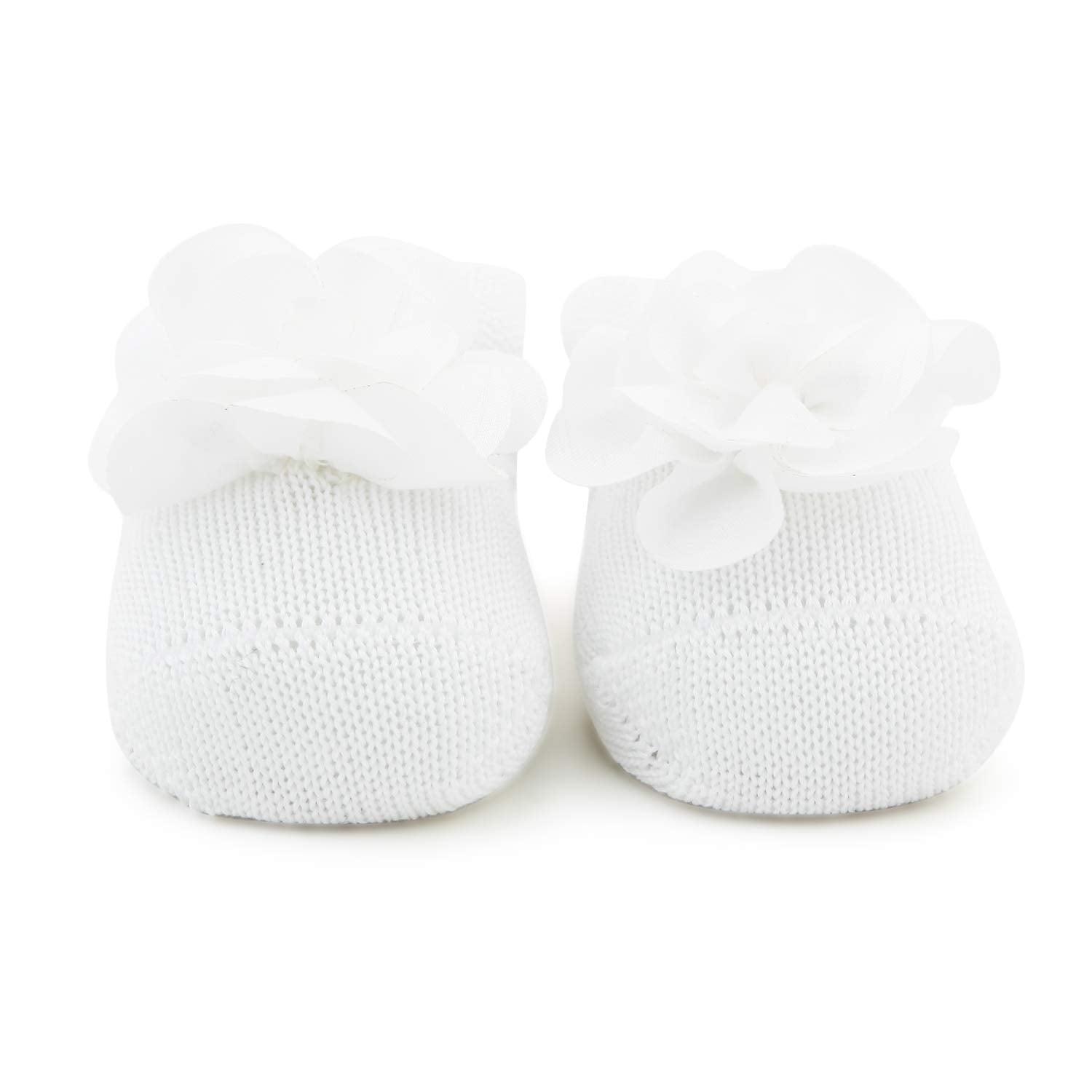 SCARPINE DA CULLA BIANCHE NEONATA - annameglio.com abbigliamento moda