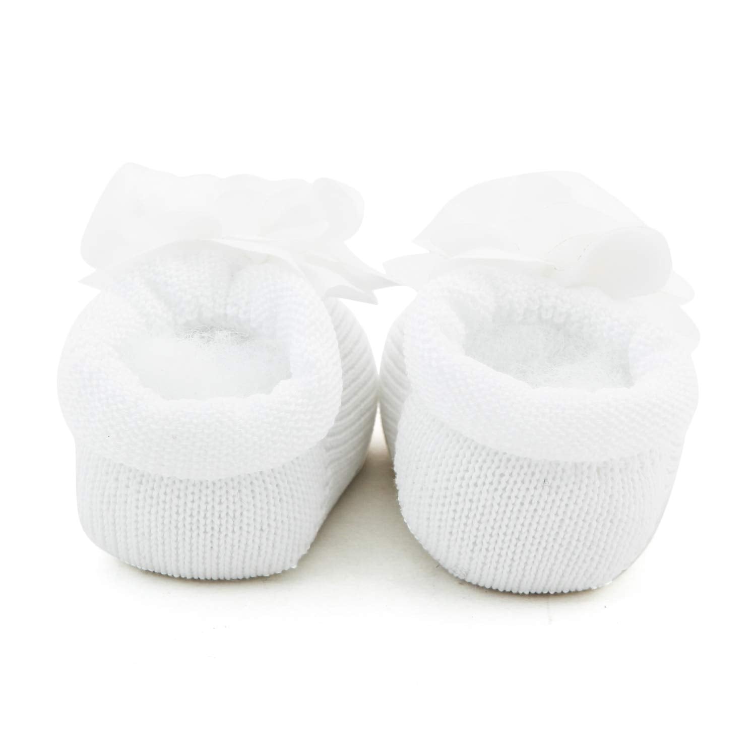 SCARPINE DA CULLA BIANCHE NEONATA - annameglio.com abbigliamento moda