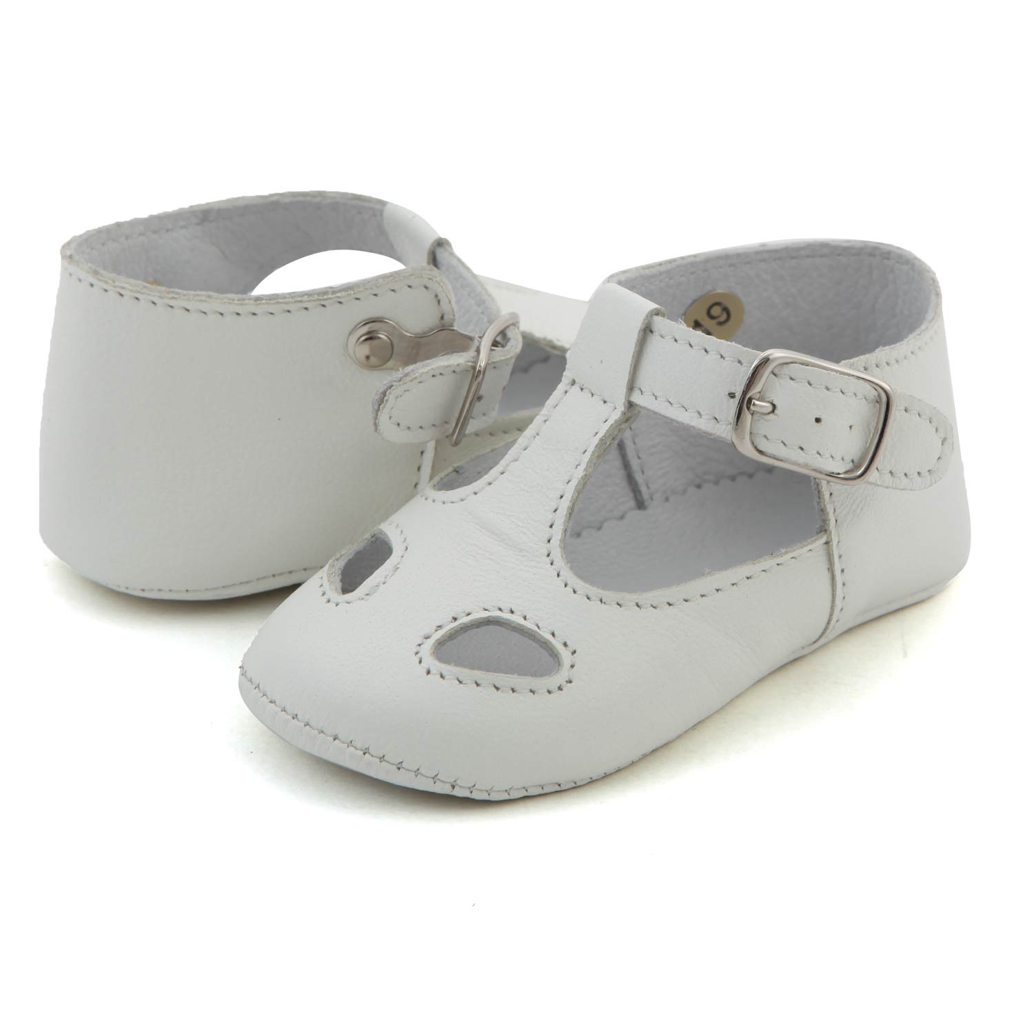 SCARPINA SANDALETTO BIANCA BABY UNISEX - annameglio.com abbigliamento moda