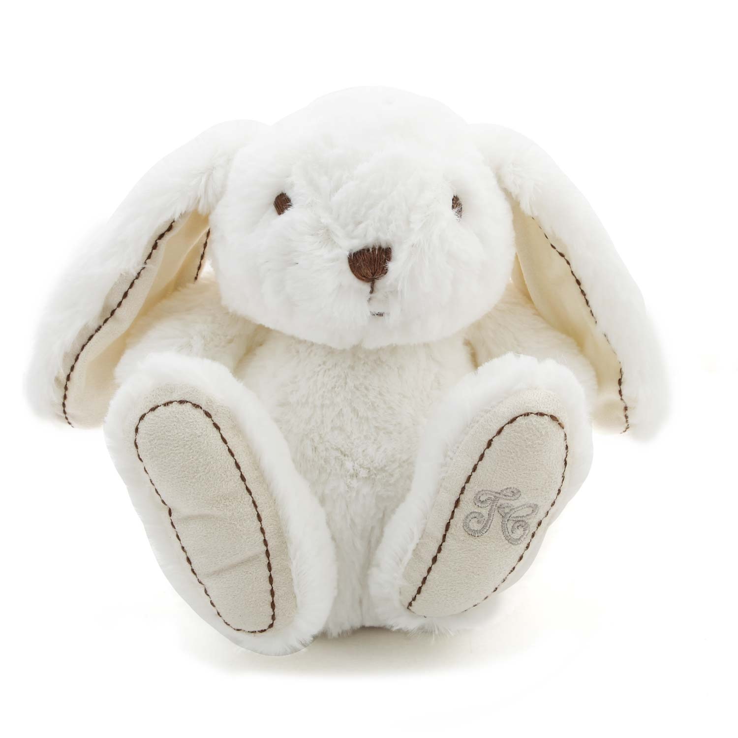 CONIGLIETTO PELUCHE AUGUSTIN AVORIO - annameglio.com abbigliamento moda