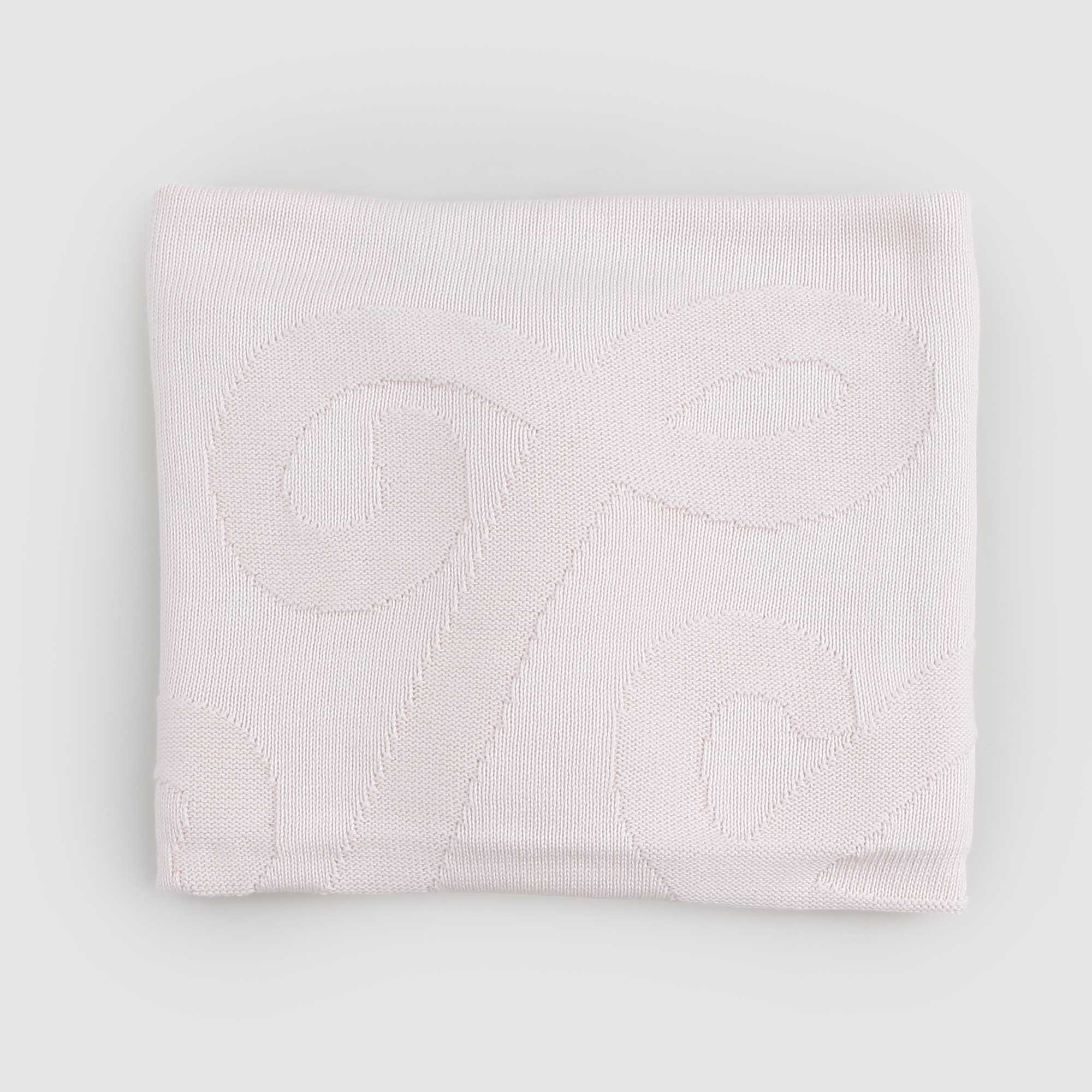 COPERTA COTONE E CACHEMIRE ROSA PER NEONATA - annameglio.com abbigliamento moda