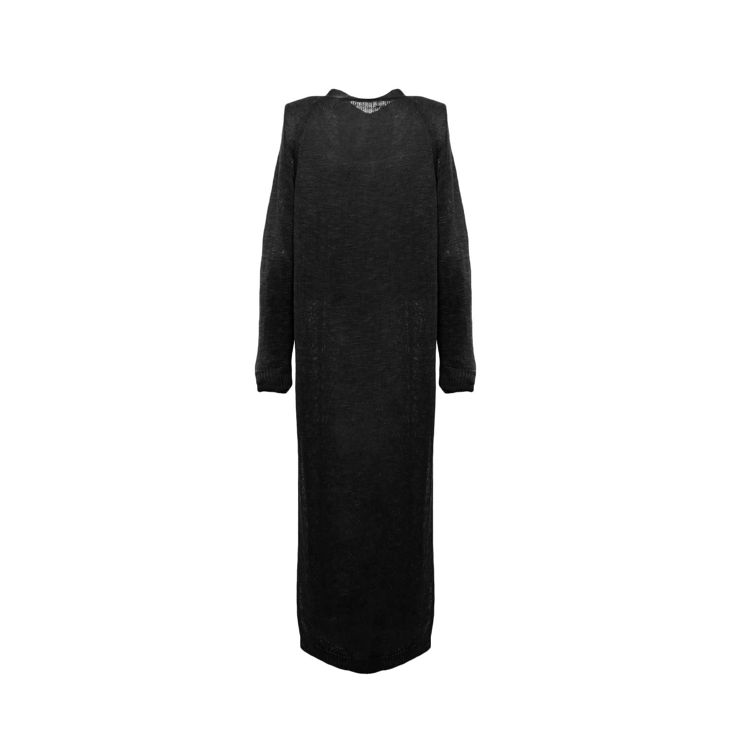 CARDIGAN LUNGO NERO DONNA E TEEN - annameglio.com abbigliamento moda