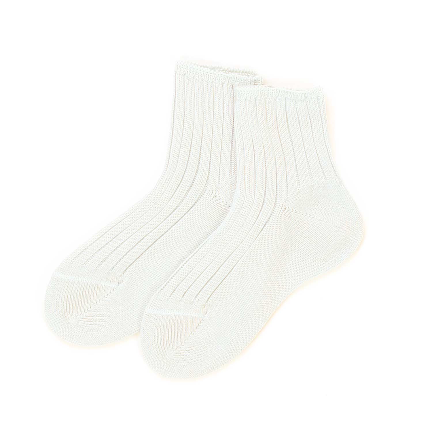 CALZINI FILO DI SCOZIA BIANCHI BABY UNISEX - annameglio.com abbigliamento moda