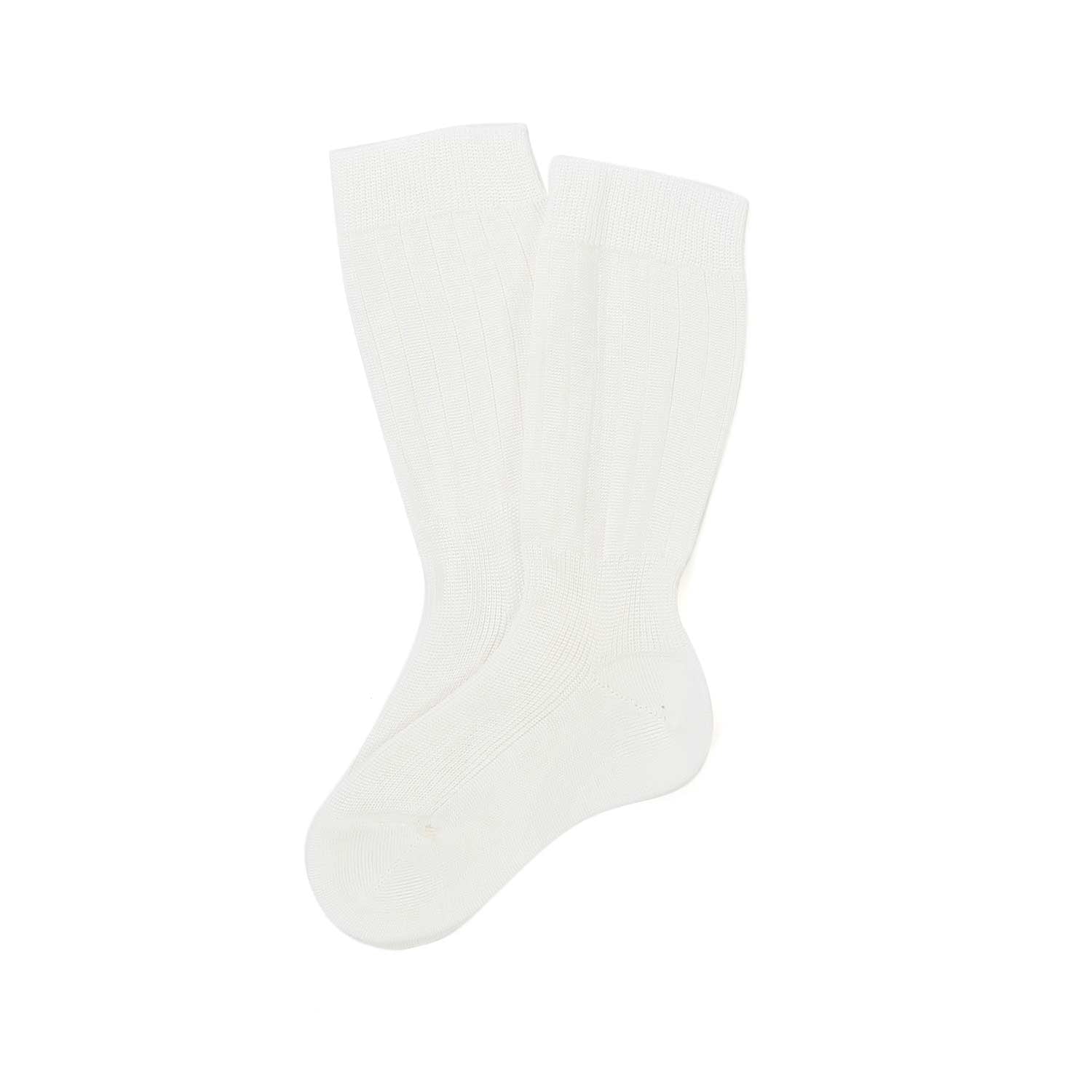 CALZINI FILO DI SCOZIA BIANCO CALDO BABY UNISEX - annameglio.com abbigliamento moda