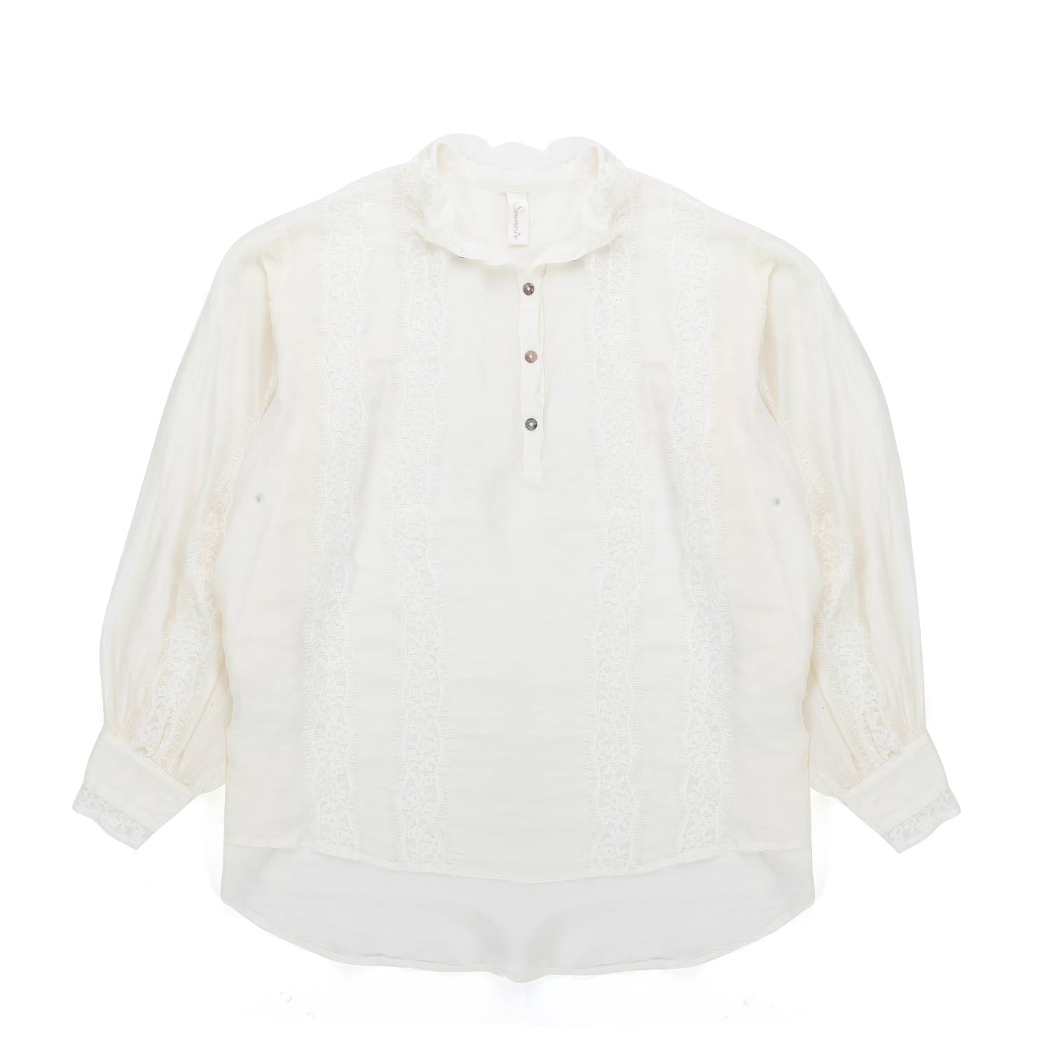 BLUSA BIANCA BAMBINA E RAGAZZA - annameglio.com abbigliamento moda