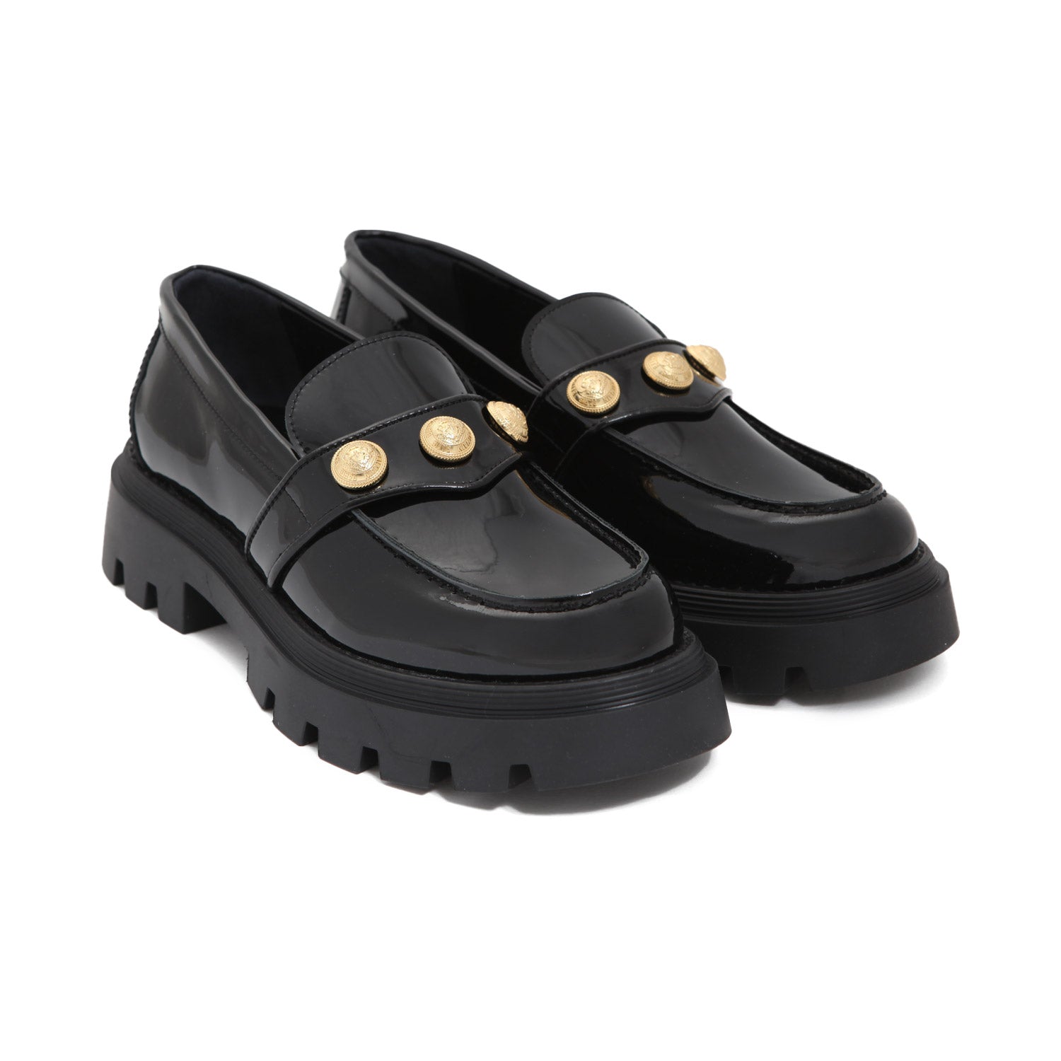 MOCASSINI NERI IN PELLE BAMBINA E TEEN - annameglio.com abbigliamento moda