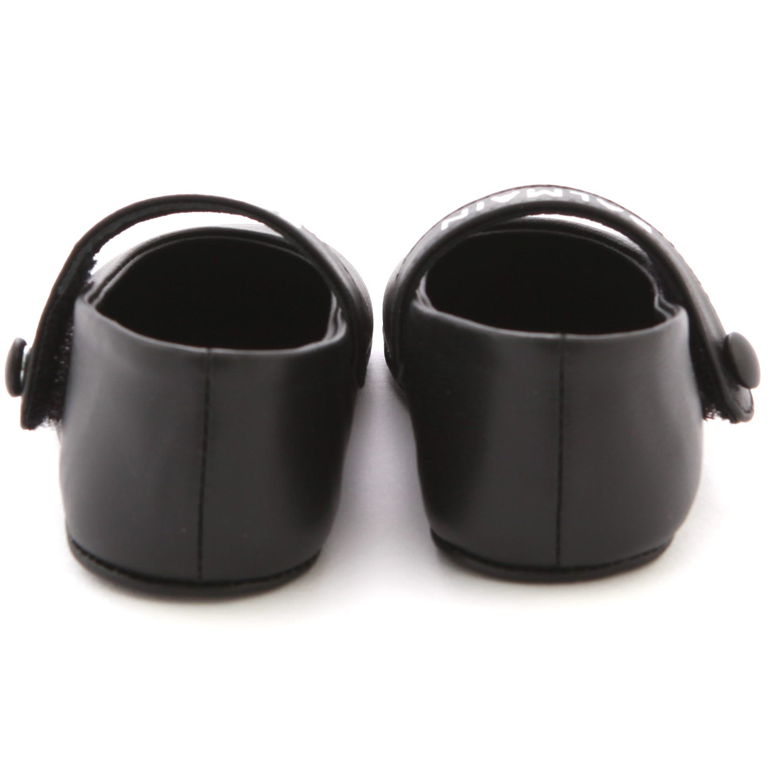 MINI BALLERINE NERE IN PELLE NEONATA - annameglio.com abbigliamento moda