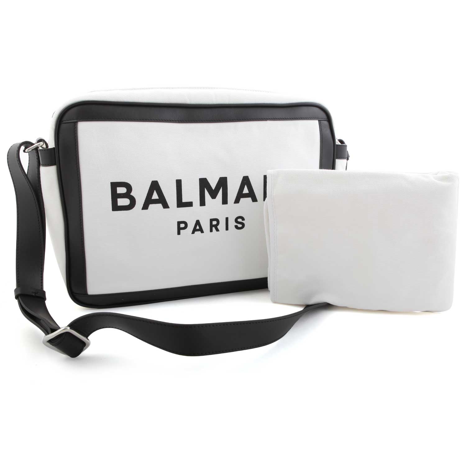 BORSA FASCIATOIO BIANCA E NERA CON TAPPETINO - annameglio.com abbigliamento moda