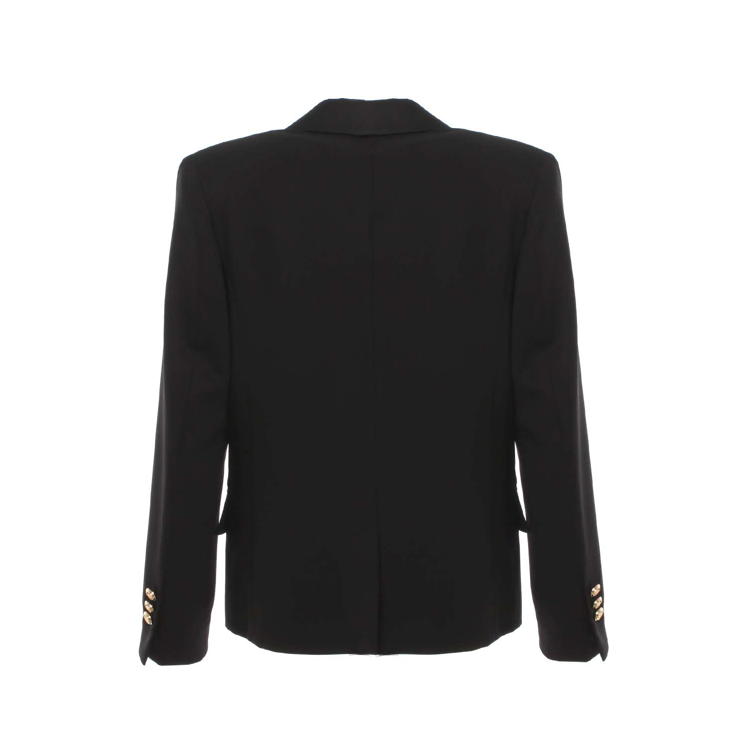 BLAZER MONOPETTO NERO E ORO BAMBINA E TEENAGER - annameglio.com abbigliamento moda