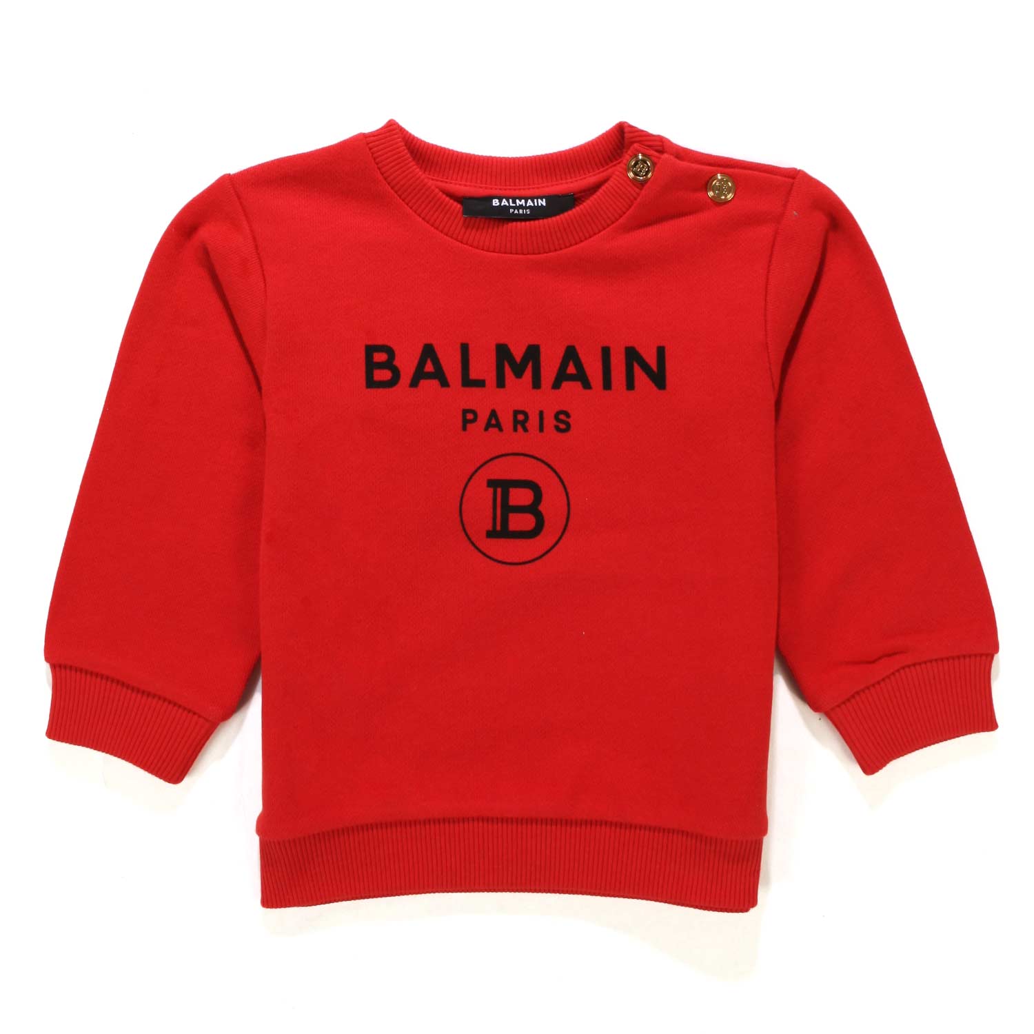 FELPA ROSSA CON LOGO BAMBINA BABY - annameglio.com abbigliamento moda