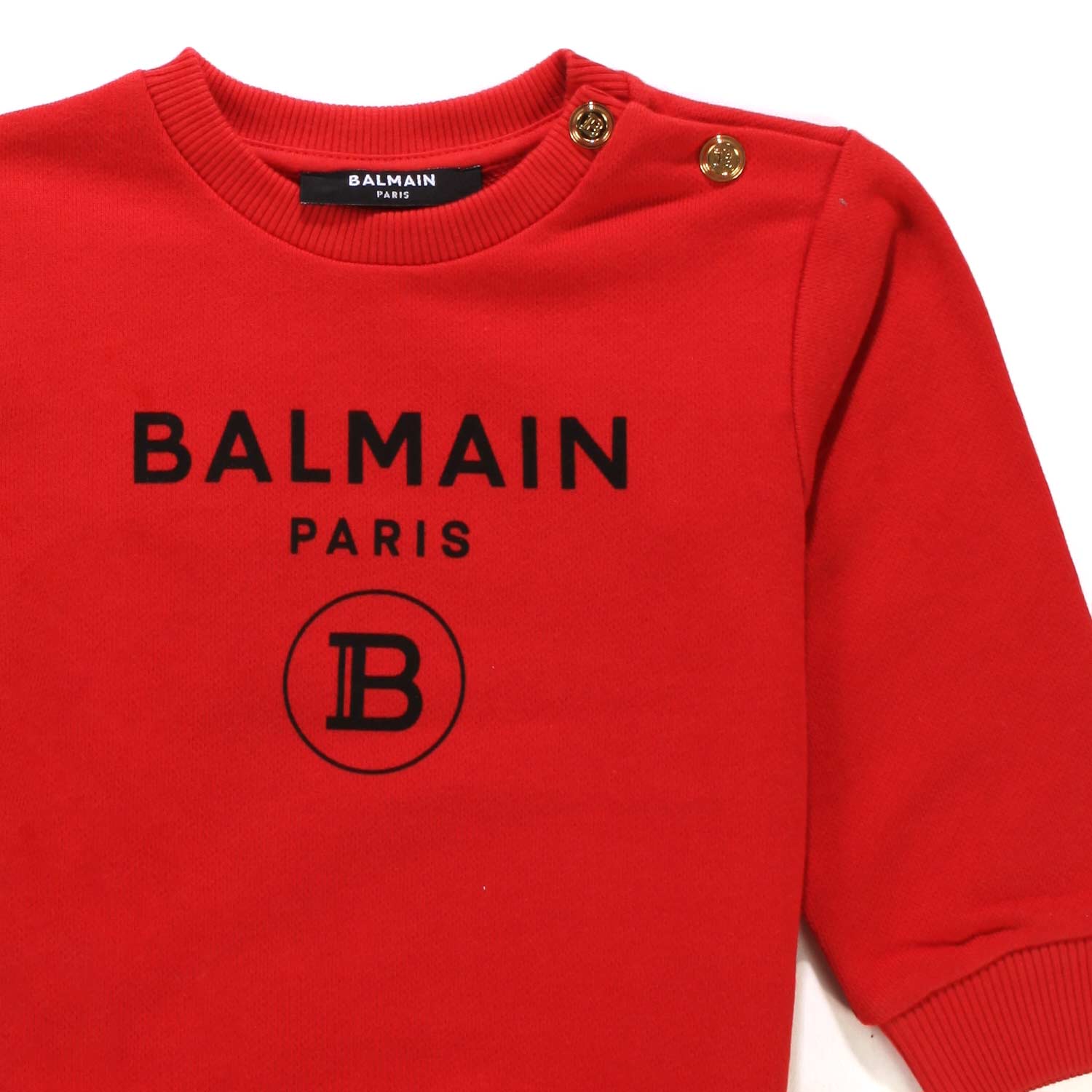 FELPA ROSSA CON LOGO BAMBINA BABY - annameglio.com abbigliamento moda