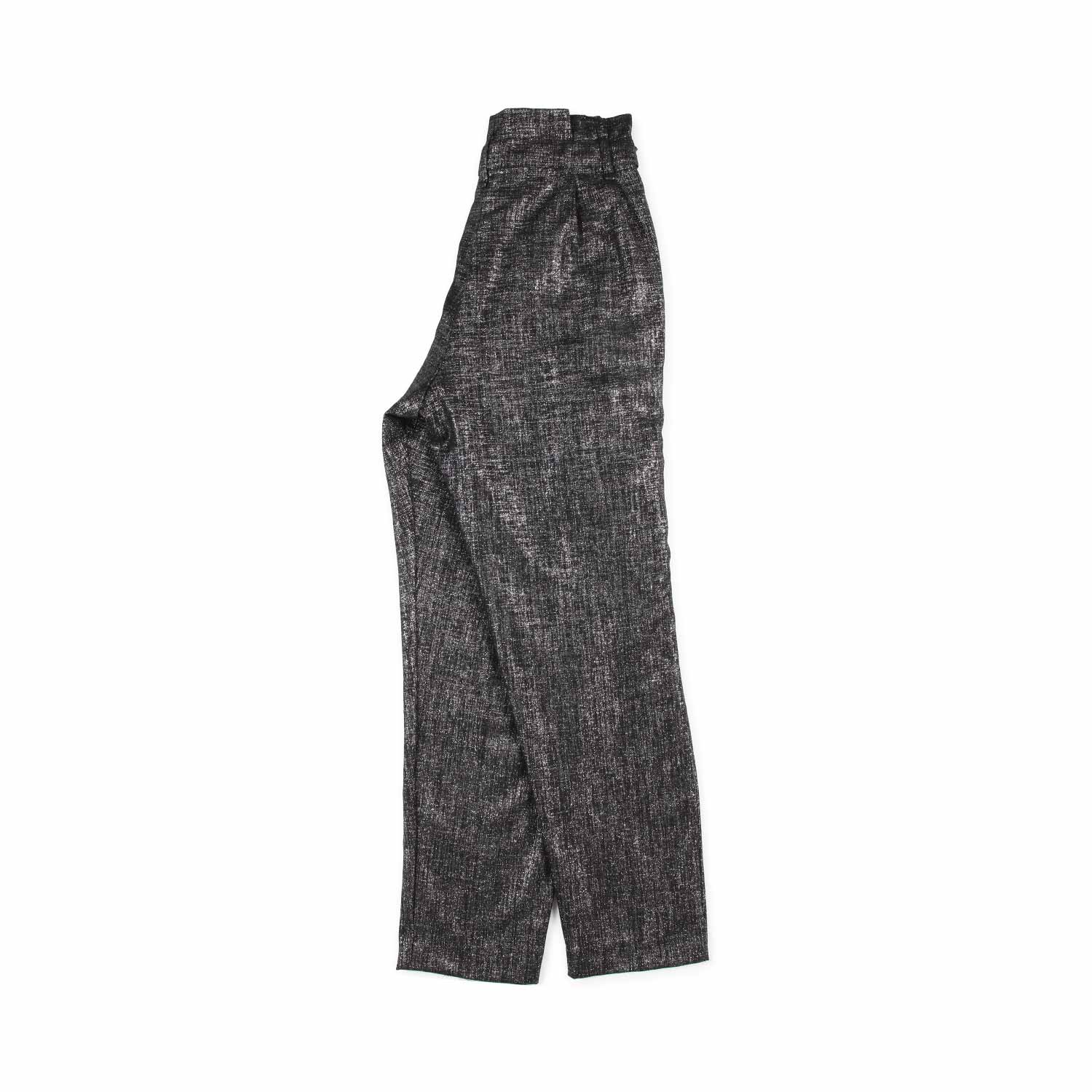 PANTALONE NERO E ARGENTO LUREX BAMBINA TEEN - annameglio.com abbigliamento moda