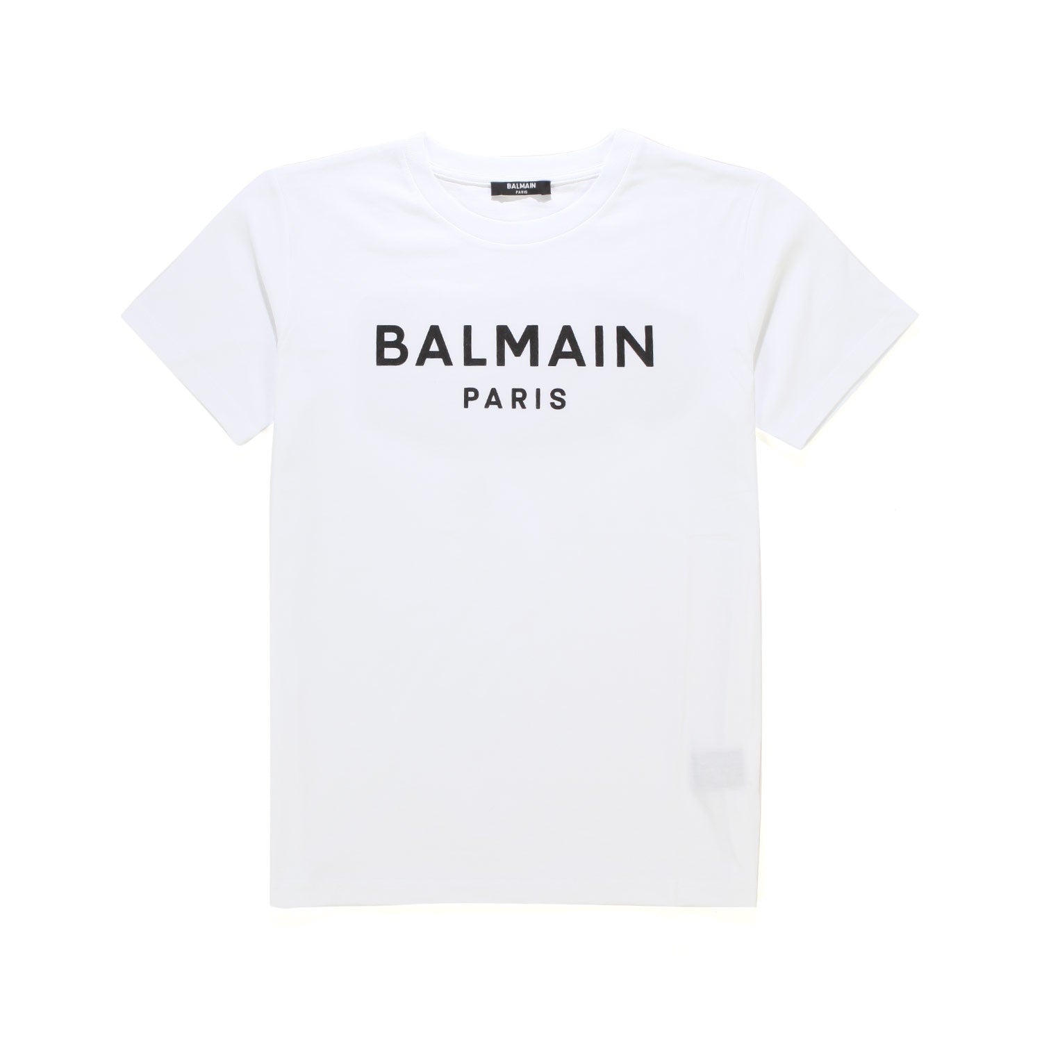 T-SHIRT BIANCA CON LOGO NERO BAMBINA E TEENAGER - annameglio.com abbigliamento moda