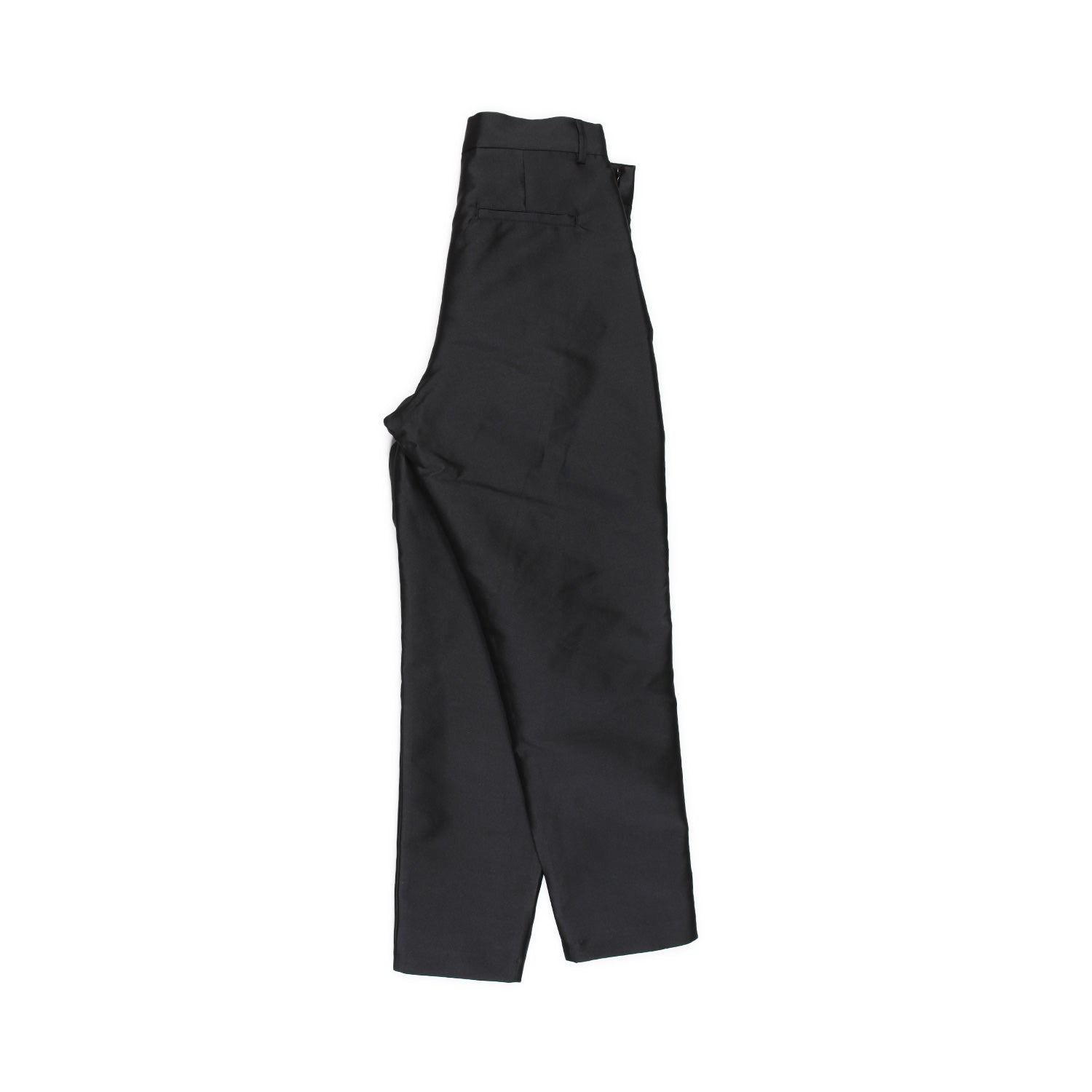 PANTALONE NERO MISTO SETA BAMBINA E TEEN - annameglio.com abbigliamento moda