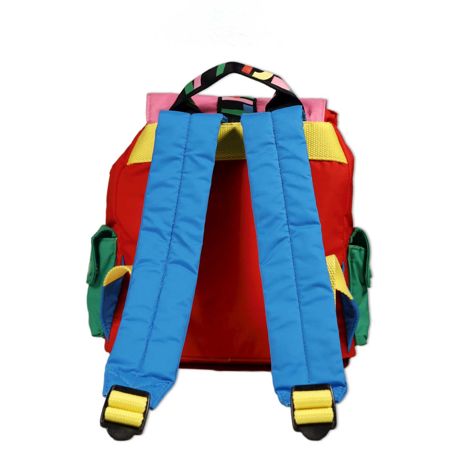 ZAINO ROSSO E MULTICOLOR BAMBINA E TEEN - annameglio.com abbigliamento moda