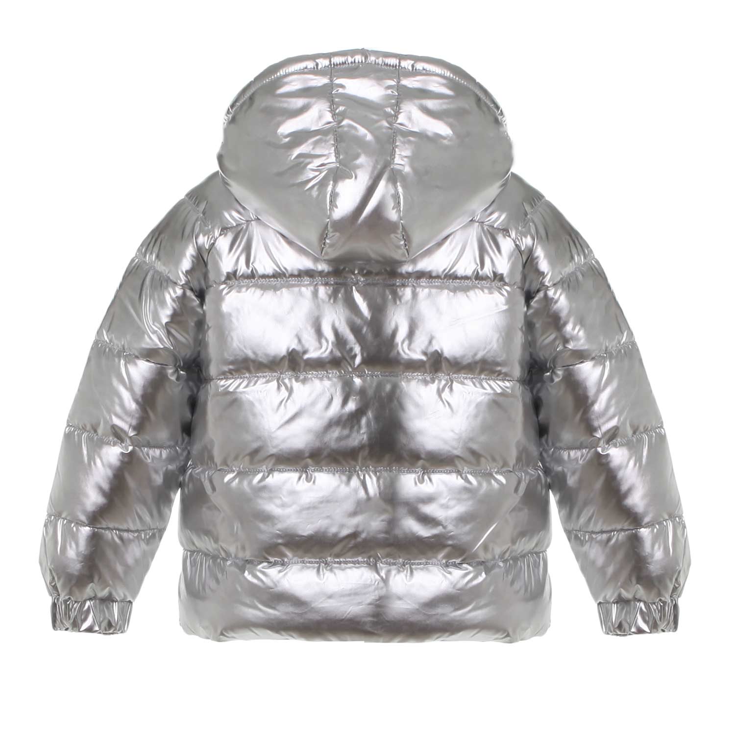 GIUBBOTTO ARGENTO BAMBINA E TEENAGER - annameglio.com abbigliamento moda