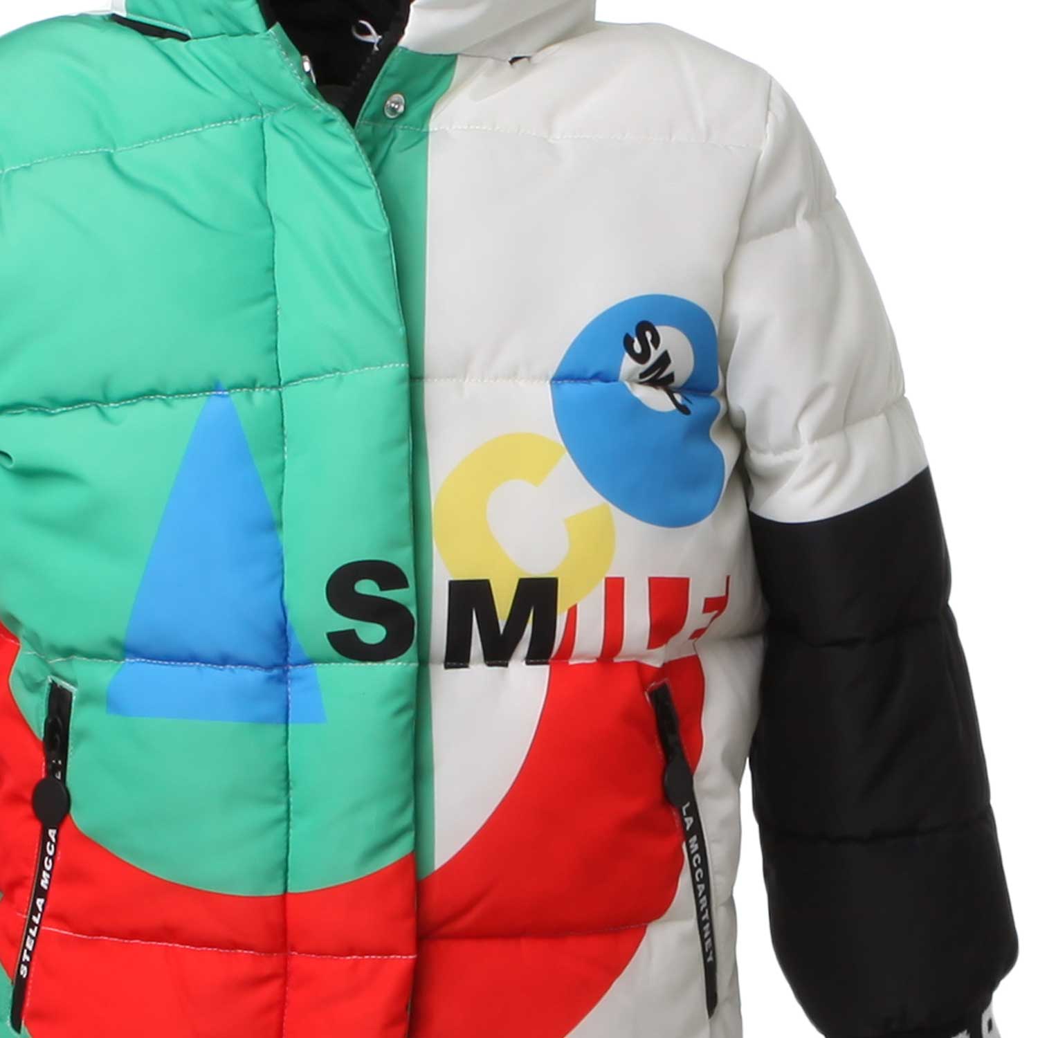 GIUBBOTTO BIANCO E MULTICOLOR BAMBINO - annameglio.com abbigliamento moda