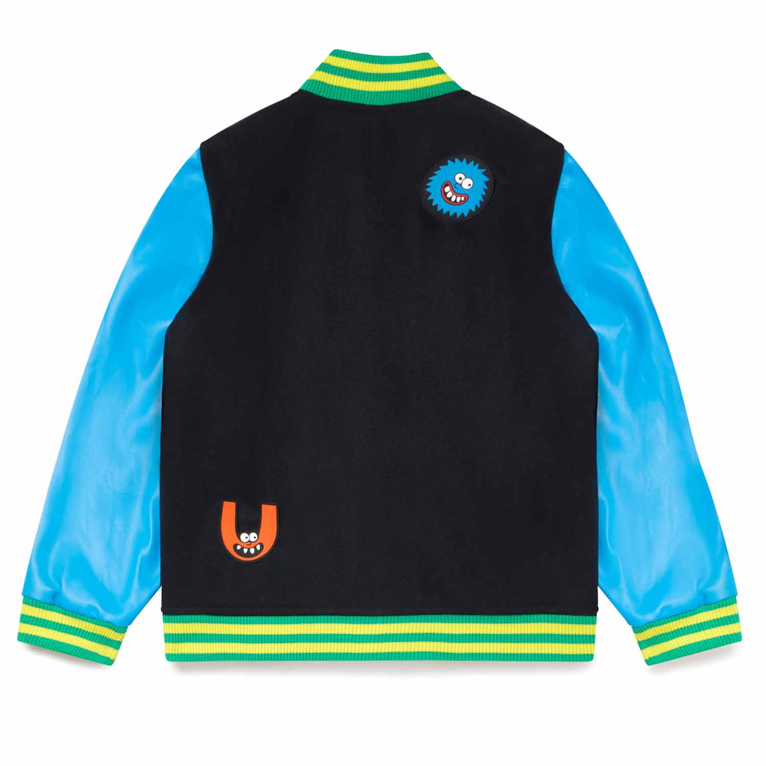 BOMBER NERO E MULTICOLOR BAMBINO - annameglio.com abbigliamento moda