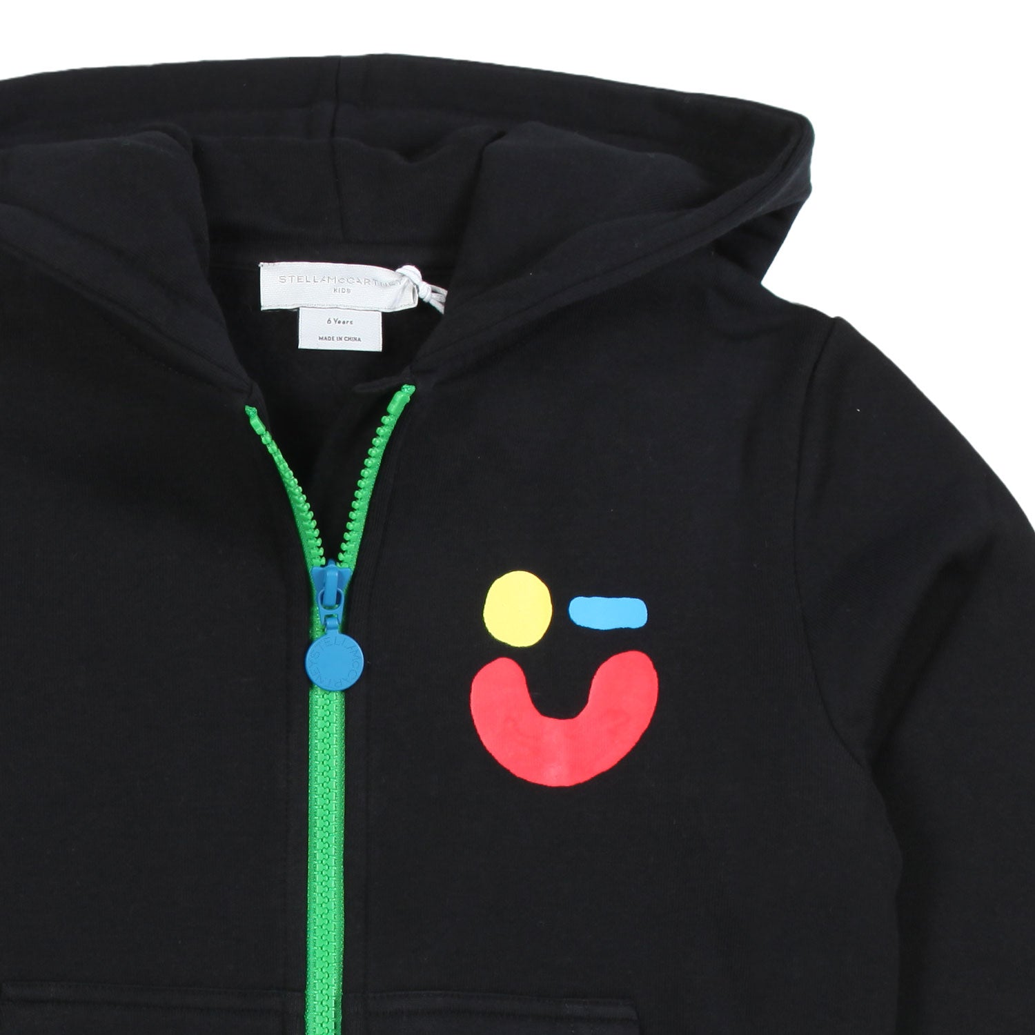 Felpa full zip volto sorridente - annameglio.com abbigliamento moda