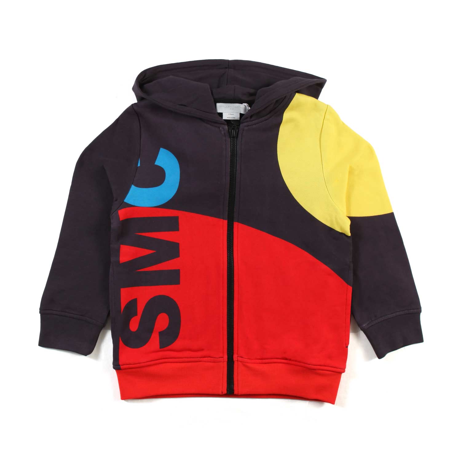 FELPA HOODIE COLOR-BLOCK BAMBINO E TEENAGER - annameglio.com abbigliamento moda