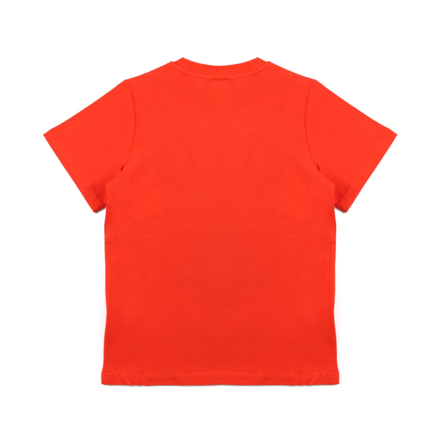 T-SHIRT UNISEX ARANCIONE CON PUPAZZO DI NEVE - annameglio.com abbigliamento moda