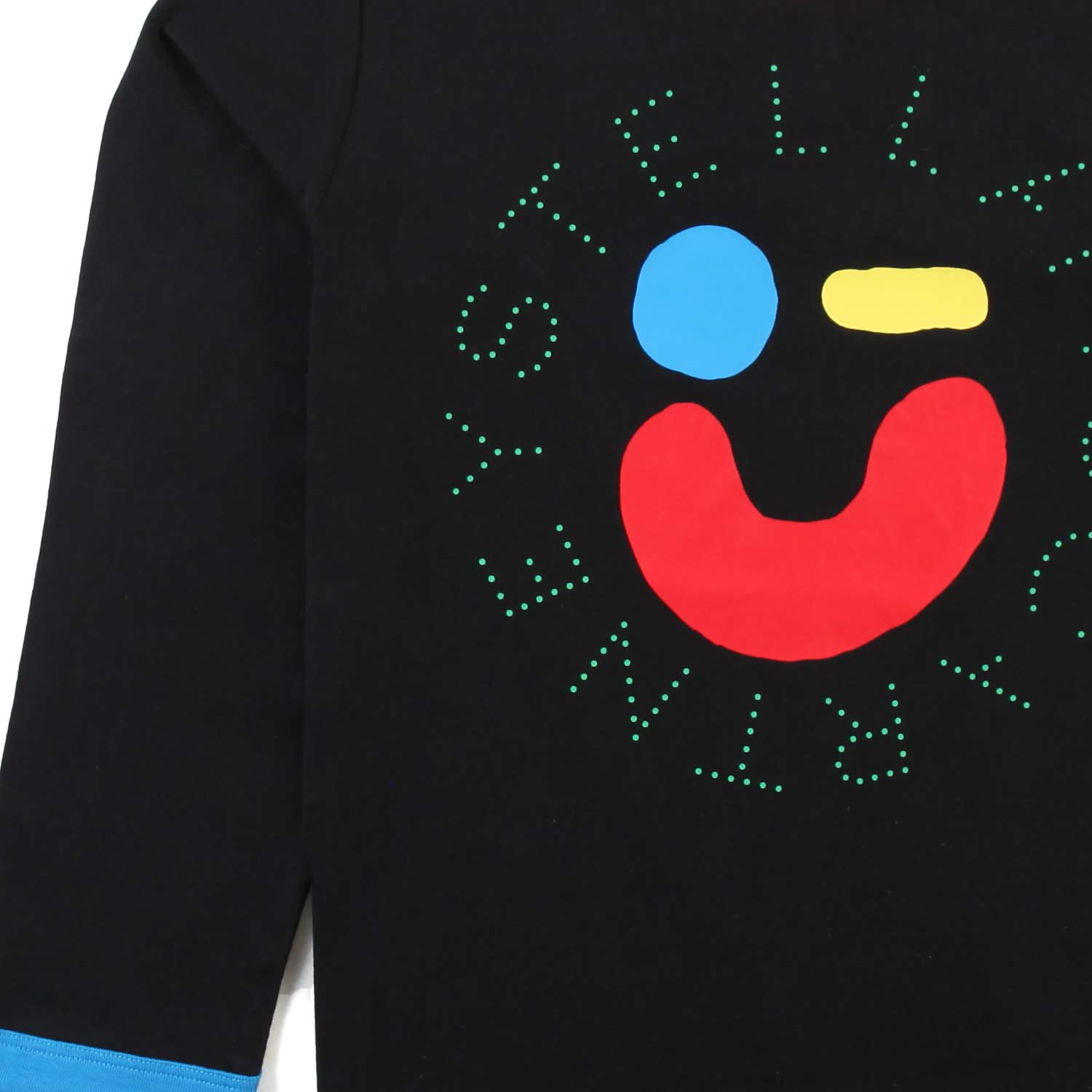 T-SHIRT UNISEX MANICA LUNGA NERA E MULTICOLOR - annameglio.com abbigliamento moda