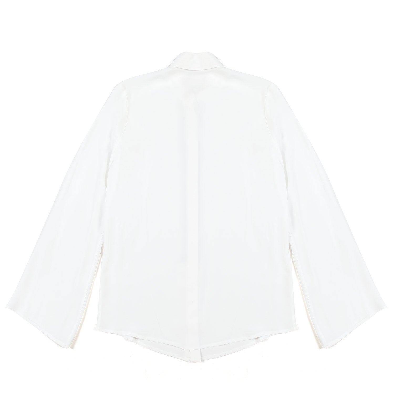 CAMICIA BIANCA CON FIOCCO BLU BAMBINA E TEENAGER - annameglio.com abbigliamento moda