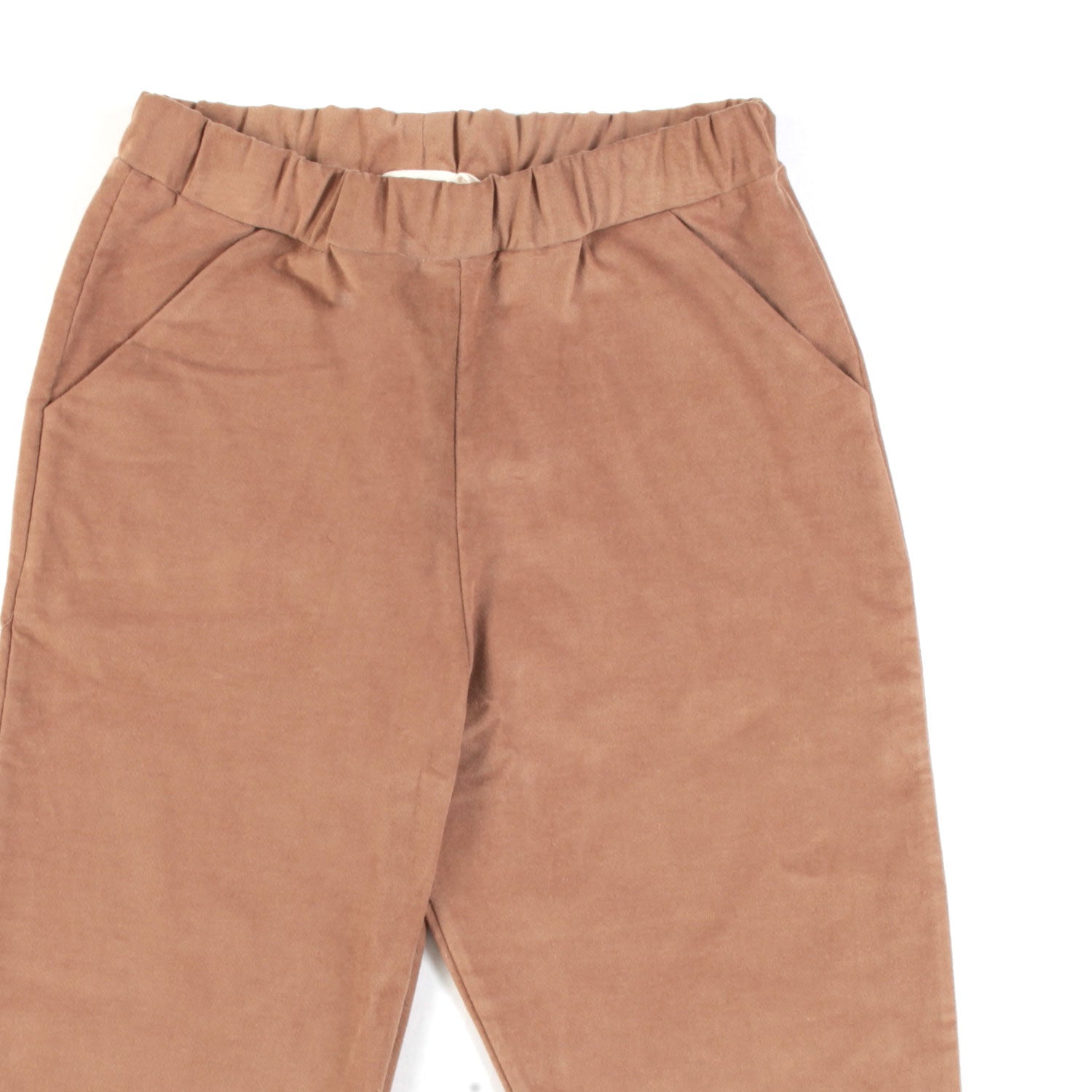 PANTALONE CAMMELLO DI VELLUTO BAMBINA E TEENAGER - annameglio.com abbigliamento moda