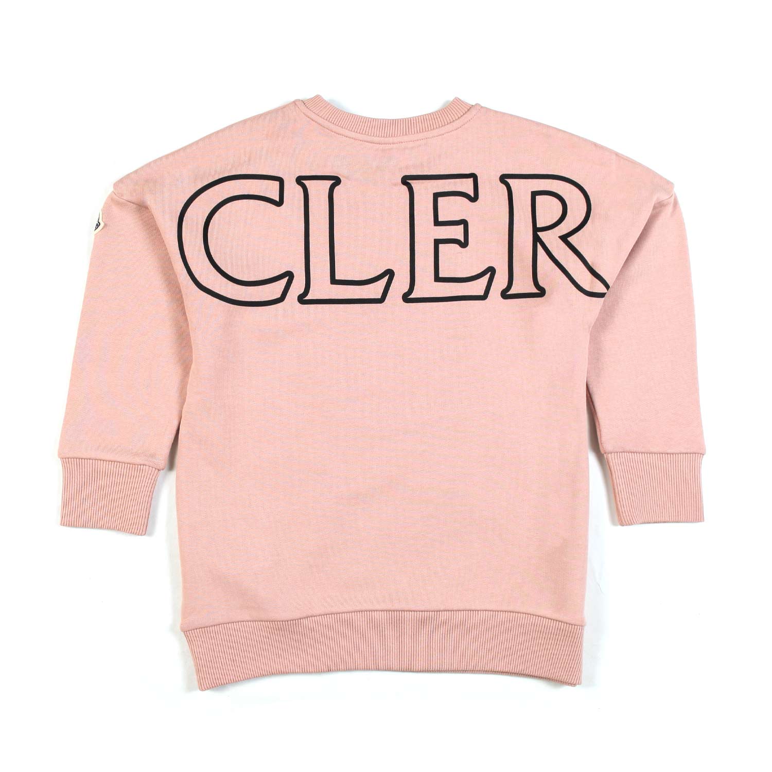 FELPA ROSA ANTICO CON LOGO BAMBINA E TEEN - annameglio.com abbigliamento moda