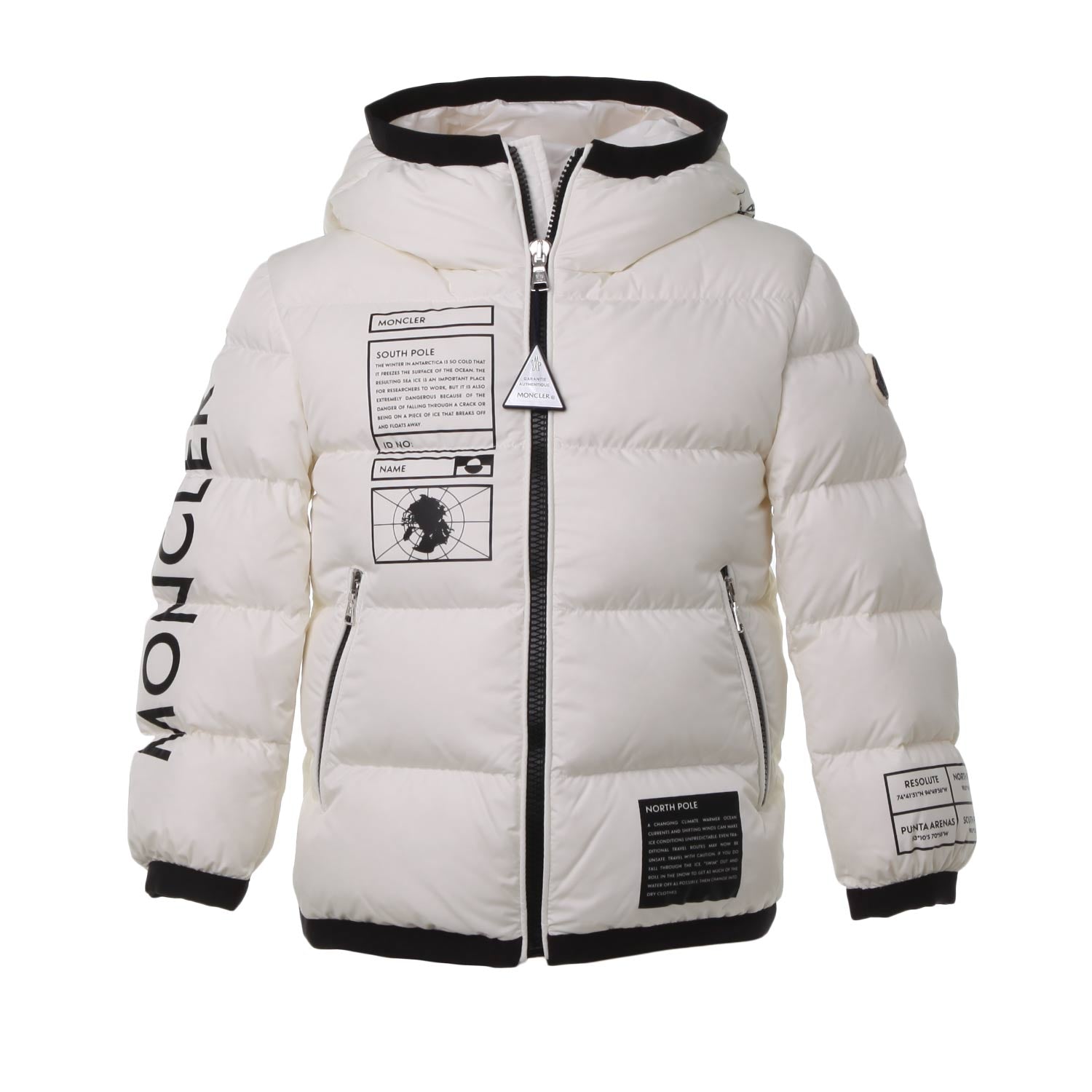 PIUMINO LARM BIANCO E NERO BAMBINO E TEENAGER - annameglio.com abbigliamento moda