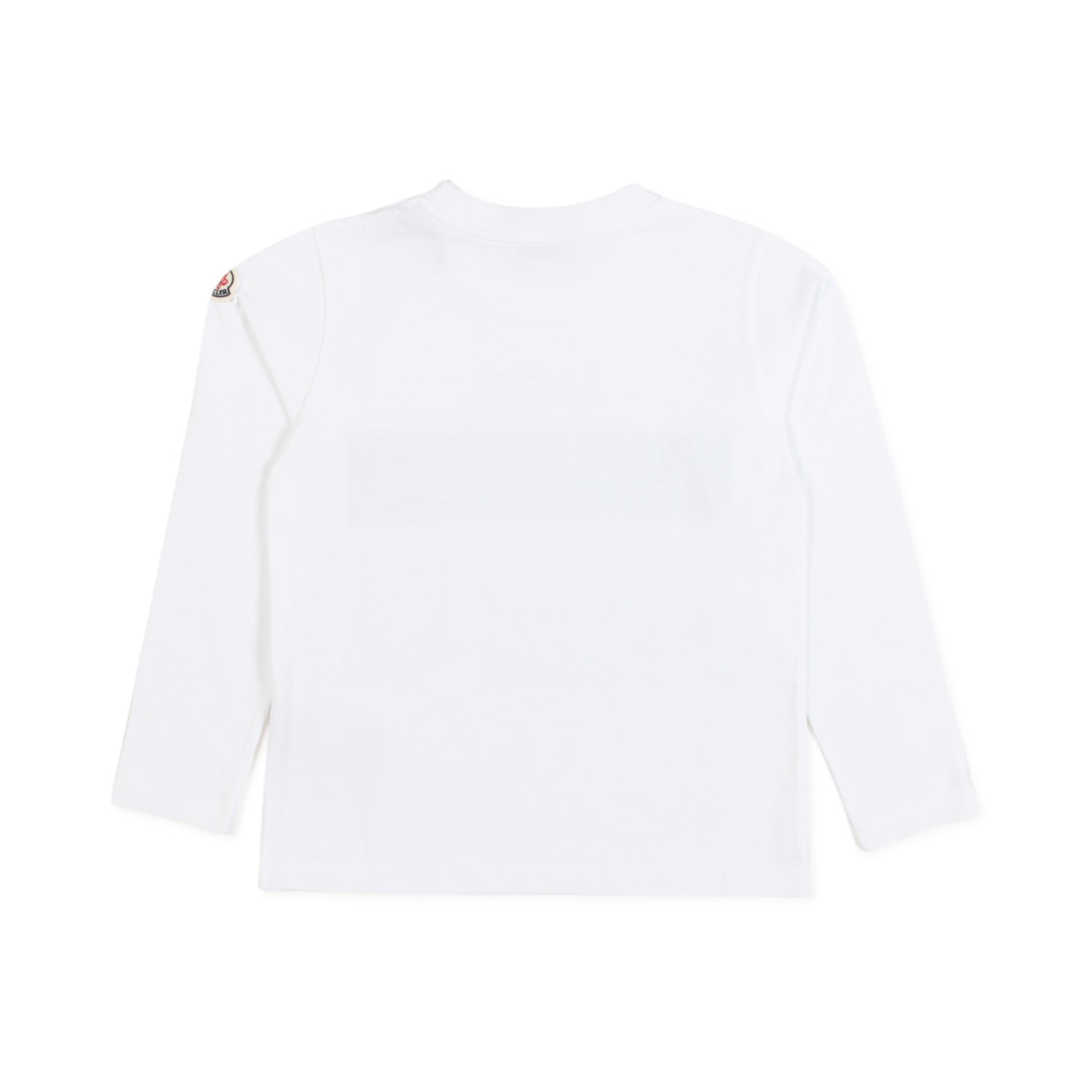 T-SHIRT BIANCA MANICA LUNGA CON STAMPA GRAFICA - annameglio.com abbigliamento moda