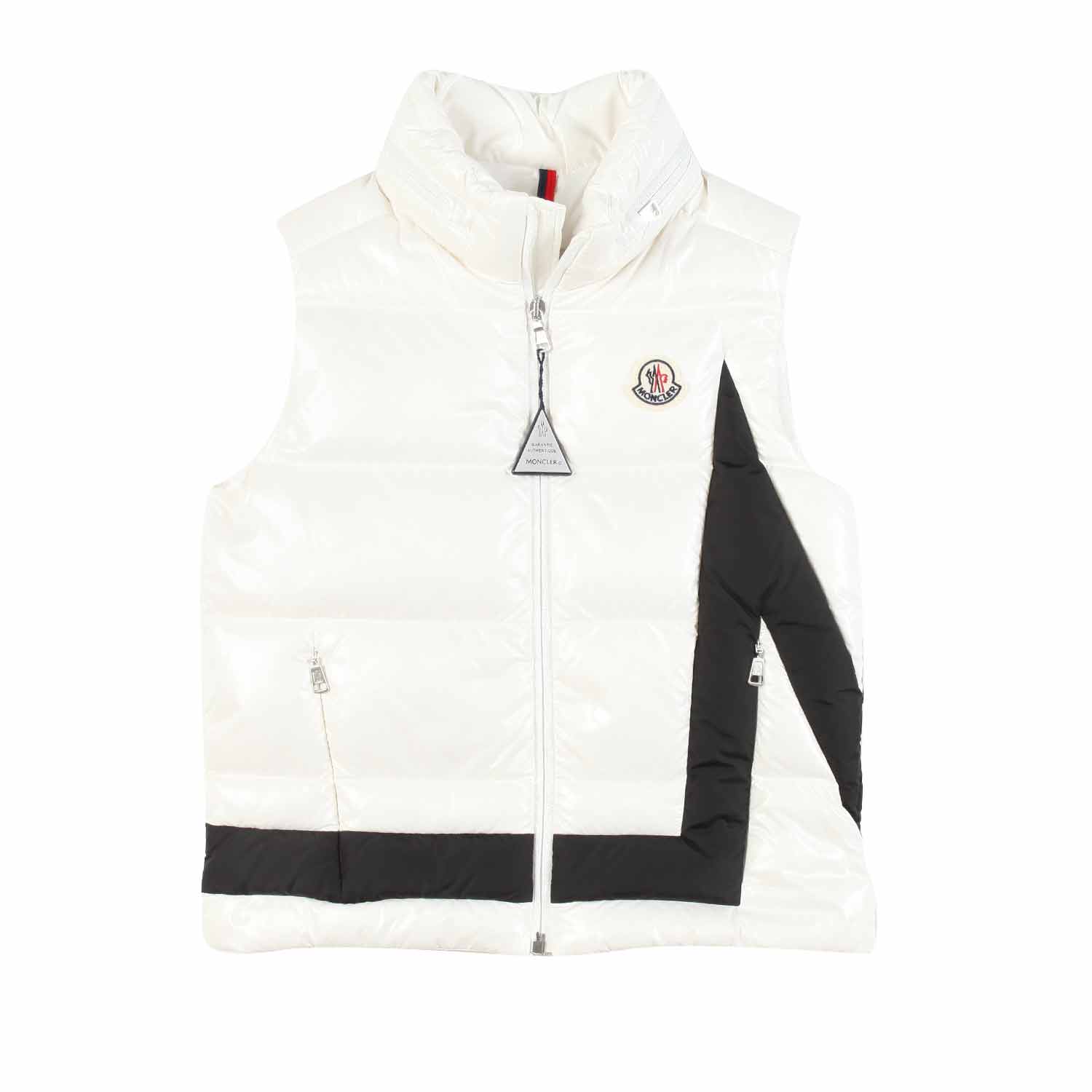 GILET KEVOSER BIANCO E NERO BAMBINO E TEEN - annameglio.com abbigliamento moda