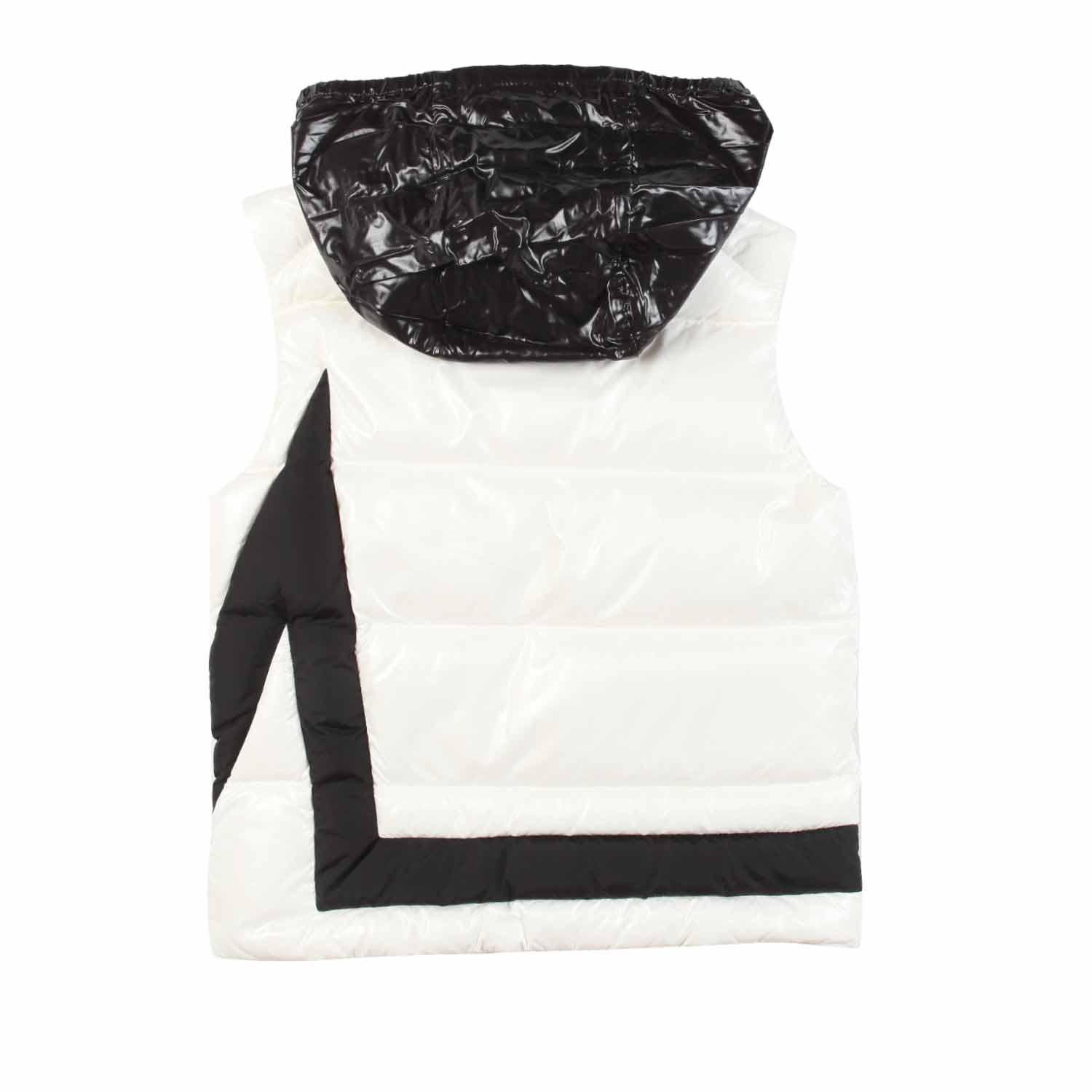 GILET KEVOSER BIANCO E NERO BAMBINO E TEEN - annameglio.com abbigliamento moda