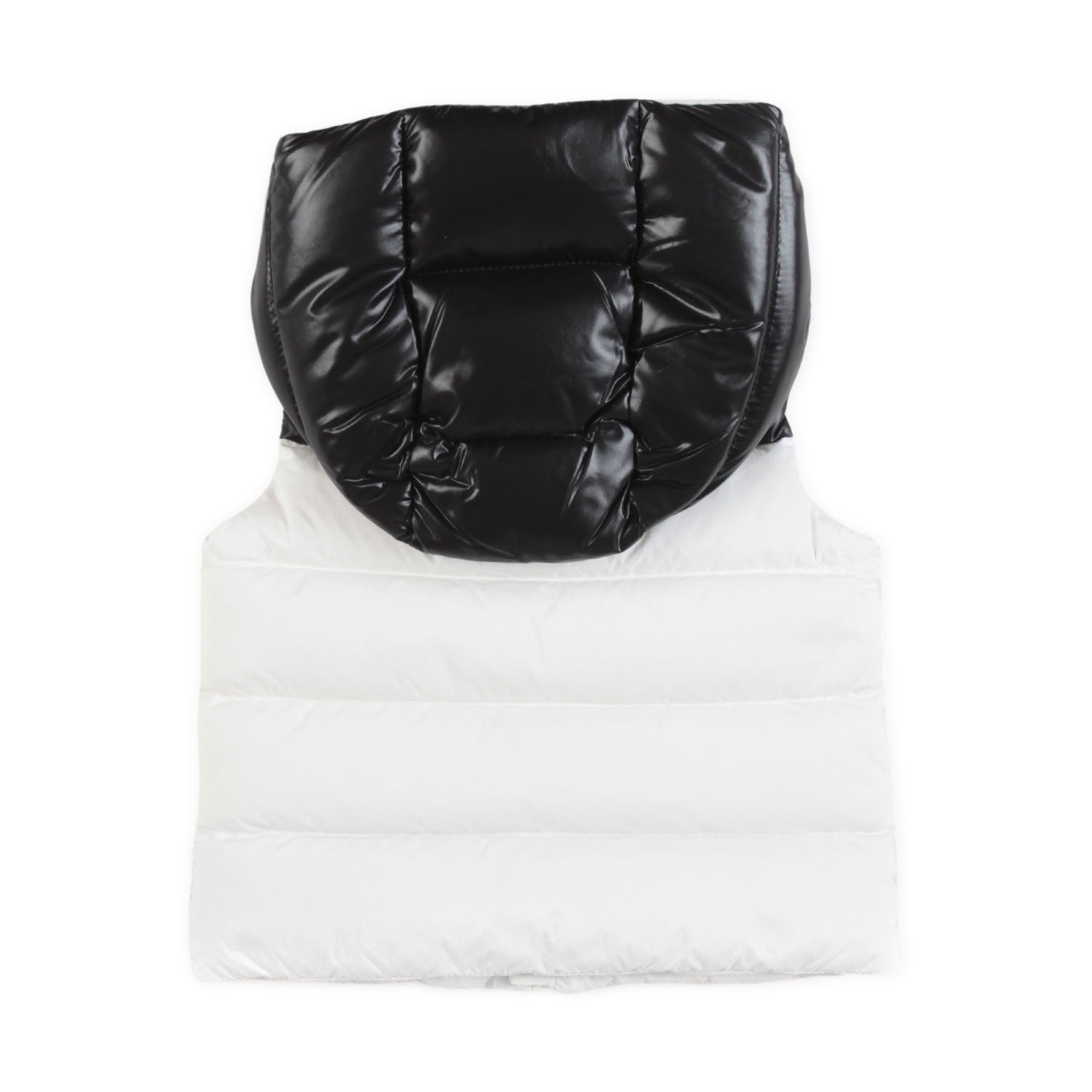 GILET UNISEX NUROW BIANCO E NERO BABY - annameglio.com abbigliamento moda