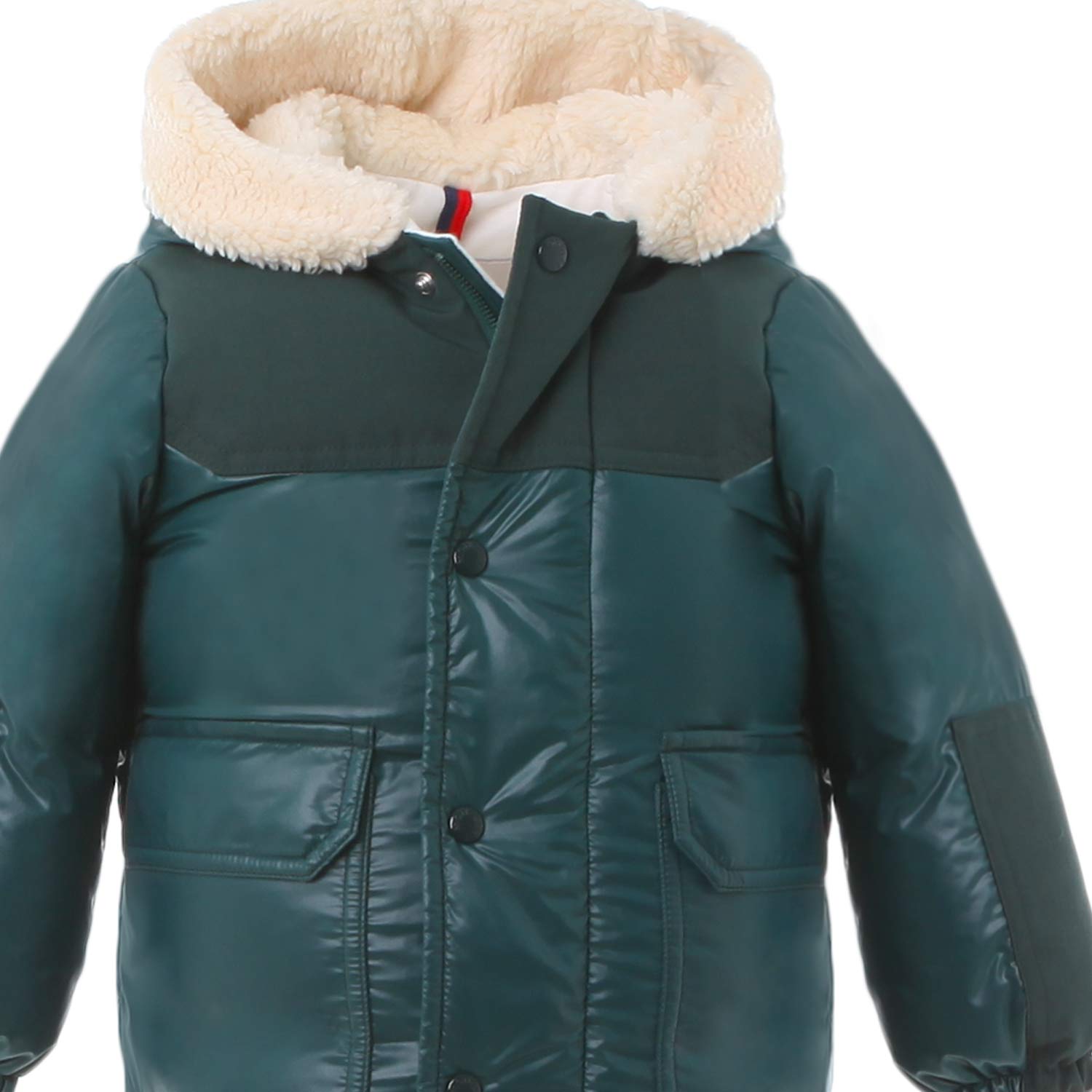 PIUMINO COMIL VERDE E BIANCO BIMBA - annameglio.com abbigliamento moda